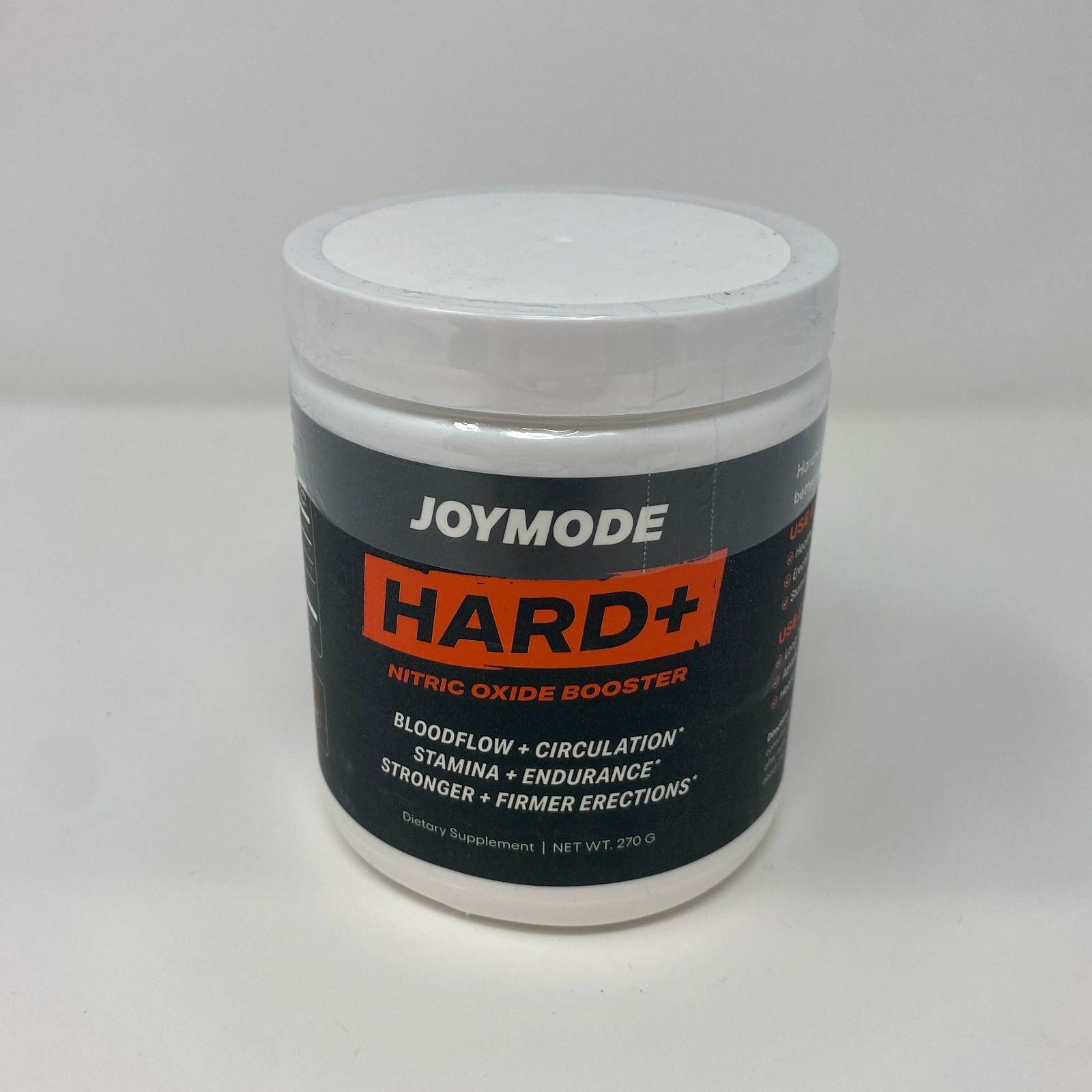 JOYMODE HARD+ Nitric Oxide Booster Lemon Powder 270g Jar 30 Servings