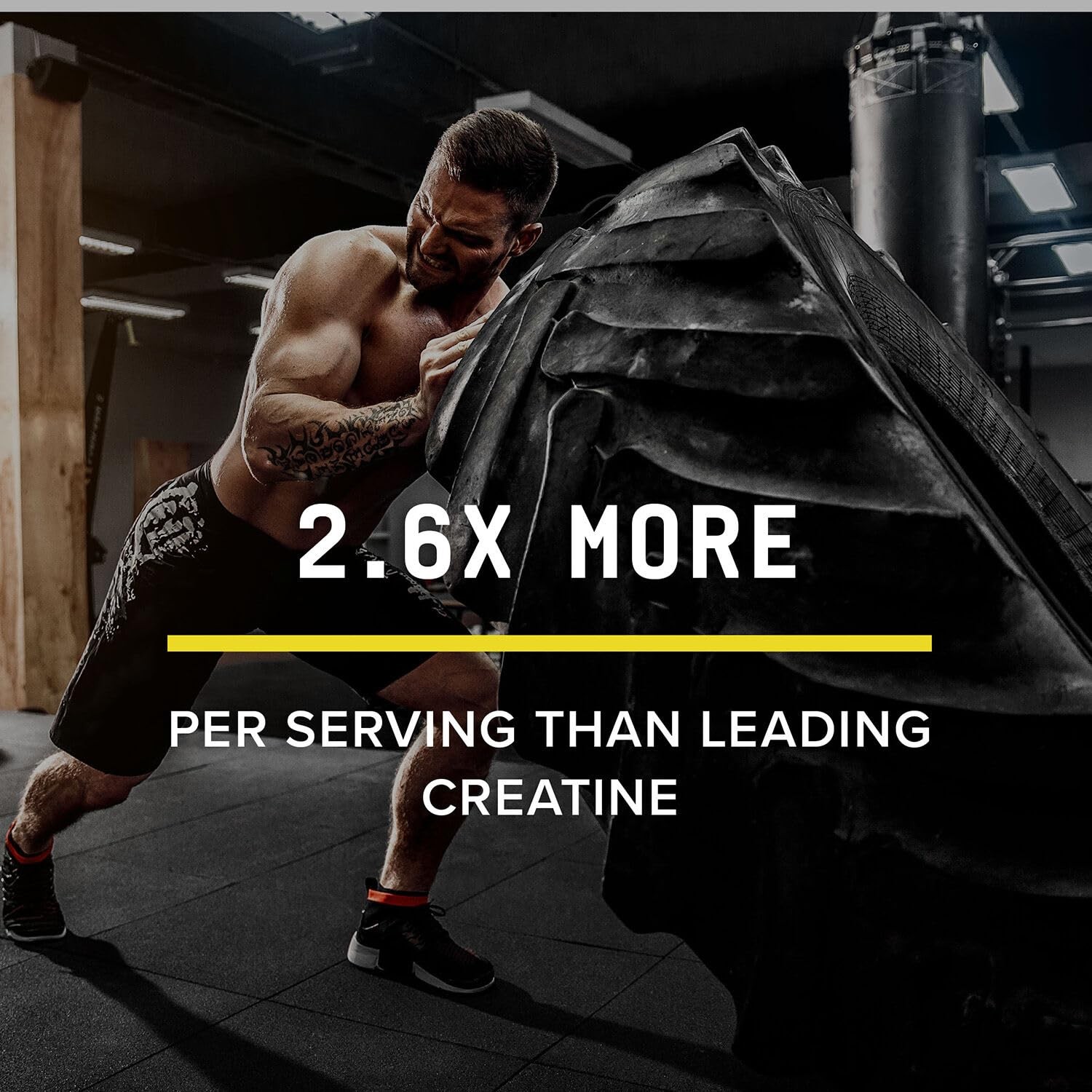 BEYOND RAW Science-Backed Creatine HCl Powder, Lab Grade, for Muscle Strength