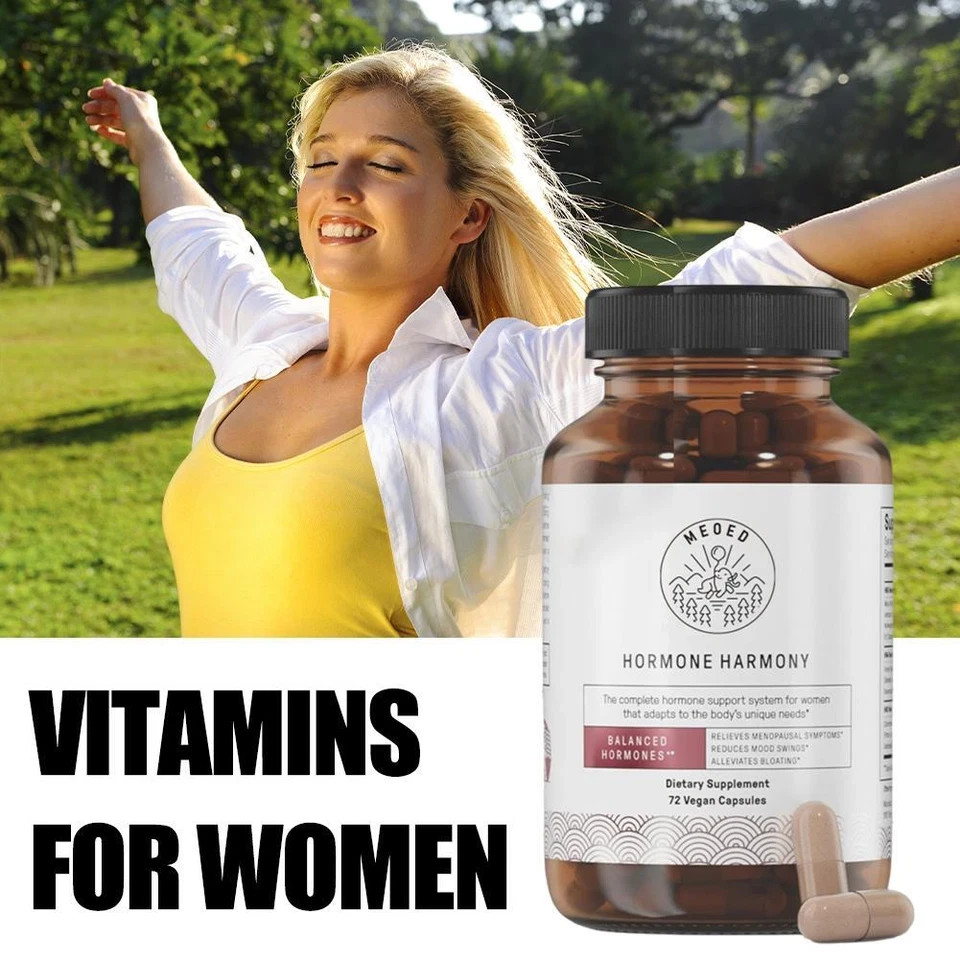 1-3 Bottles Hormone Harmony Balanced Support For Menopause Weight Mood Wellness