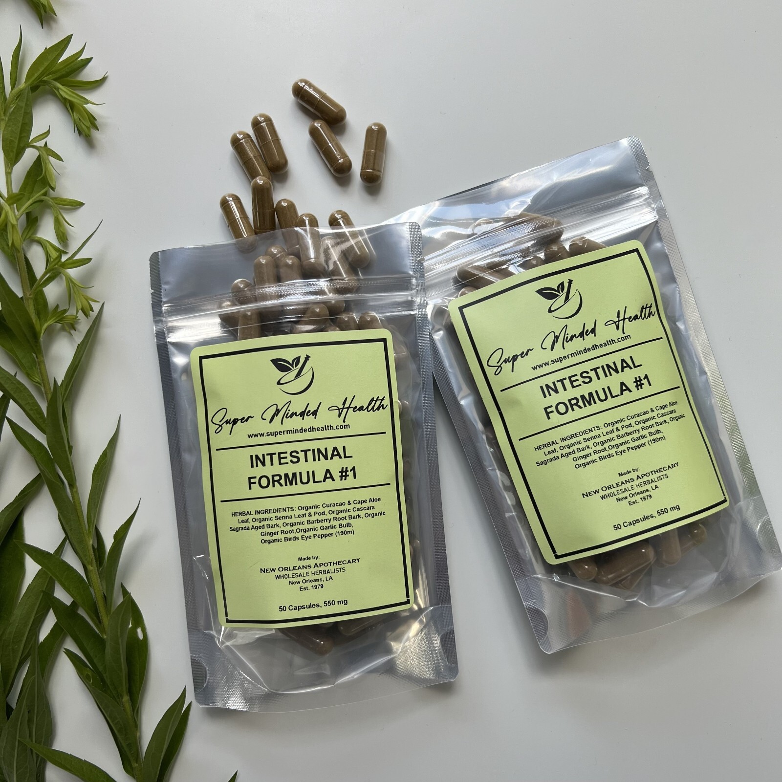 Complete Intestinal Formula Cleanse Kit | Detox | All Organic Herbs