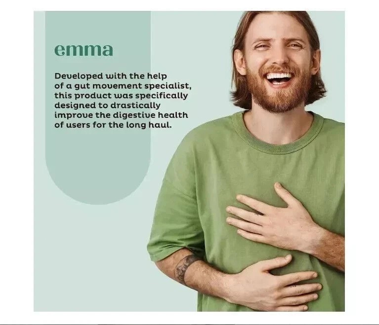 3 Pack Emma Gut Health Supplement 180 Capsules for Bloating Relief & Leaky Gut+-