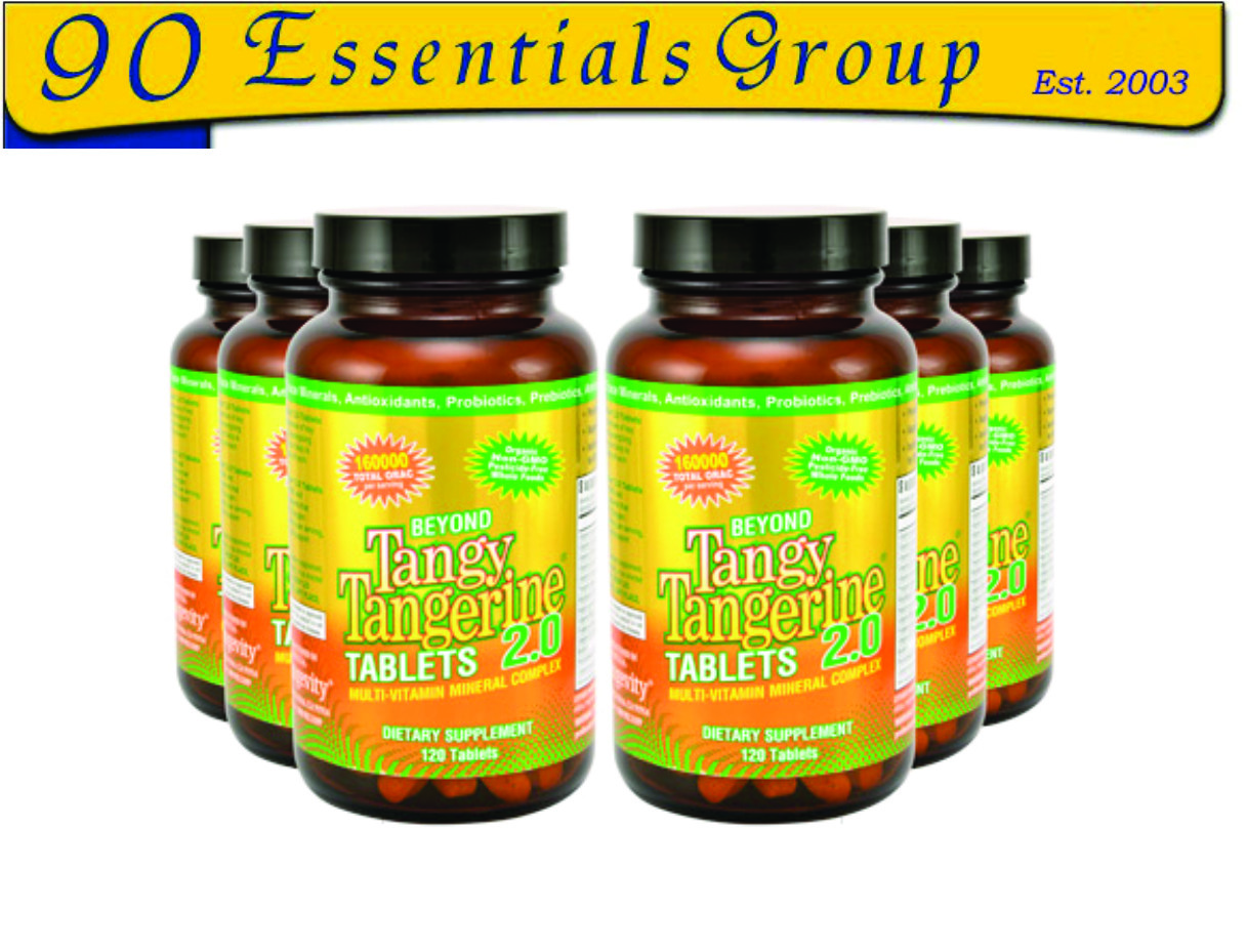Beyond Tangy Tangerine 2.0 Tablets (6) Pak (BTT) by Youngevity, Wallach