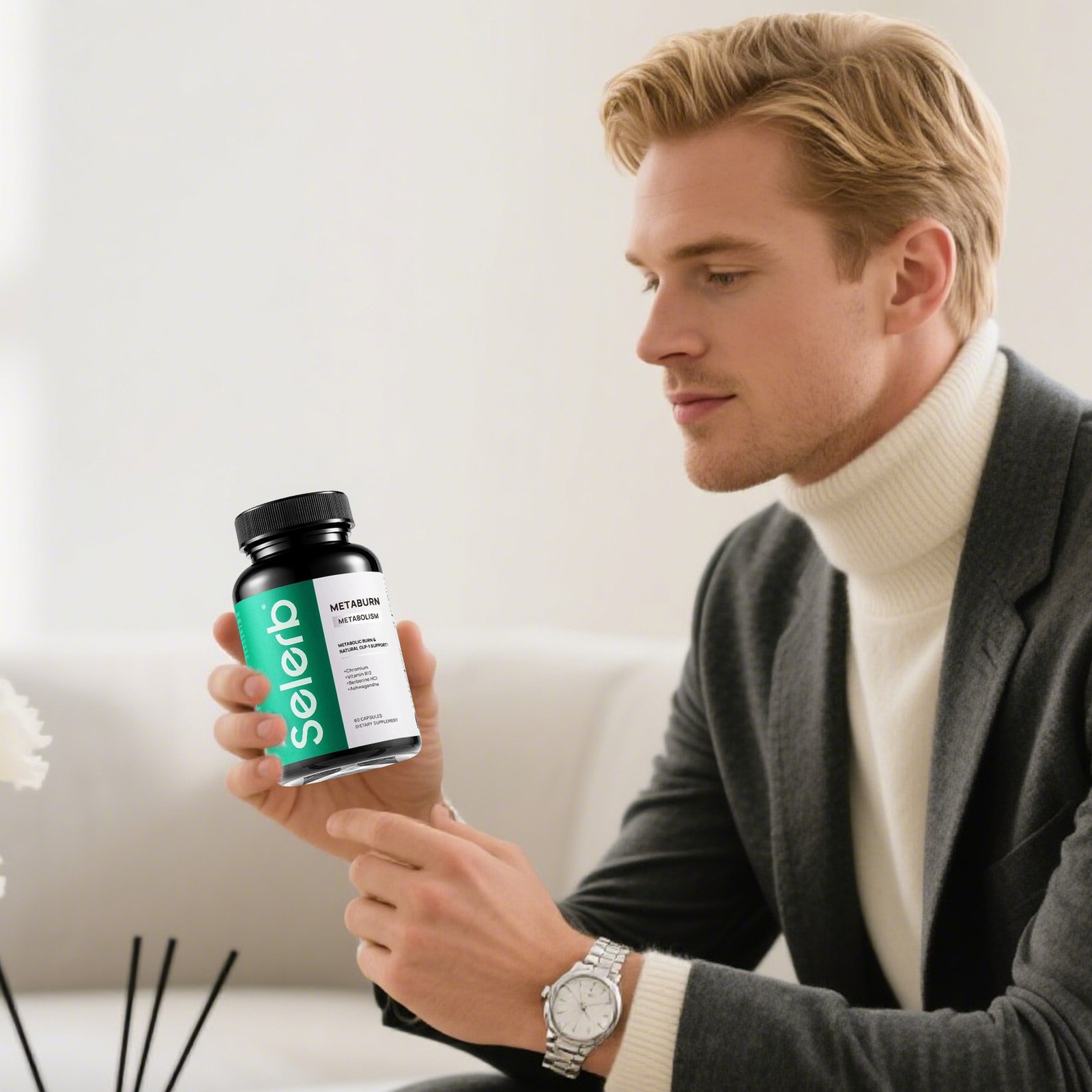 Selerb MetaBurn – Supports Weight Loss, Metabolism, along with Promotes Fat Burn