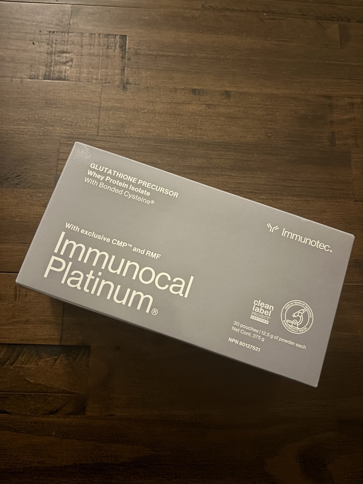 Immunotec Immunocal Platinum 30 Pouches Exp:04/2028🔥