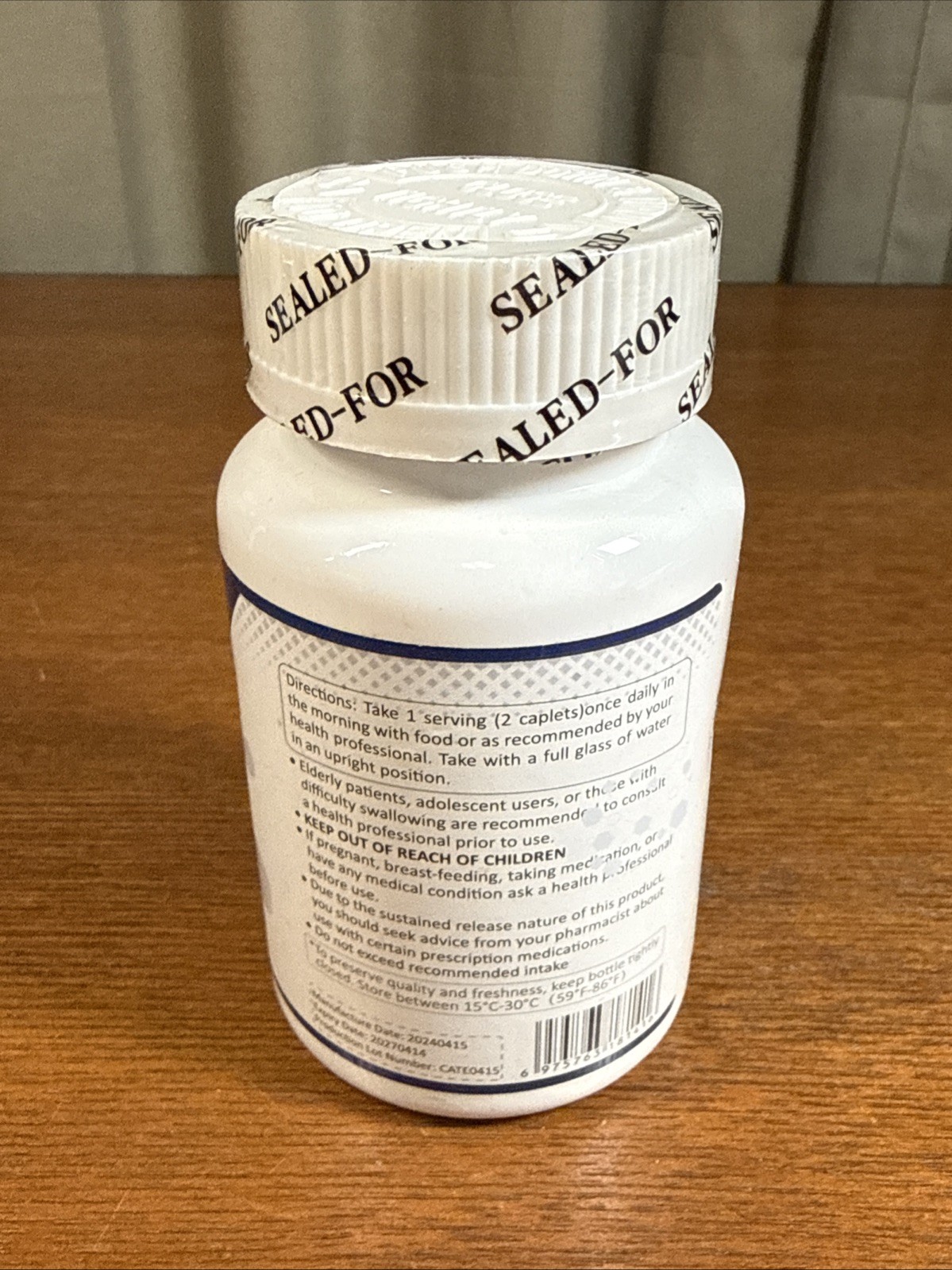1st Aid Calcium + D3 Supplement Slow Release 1200mg 186 Ct Caplets Exp 04/27 NEW