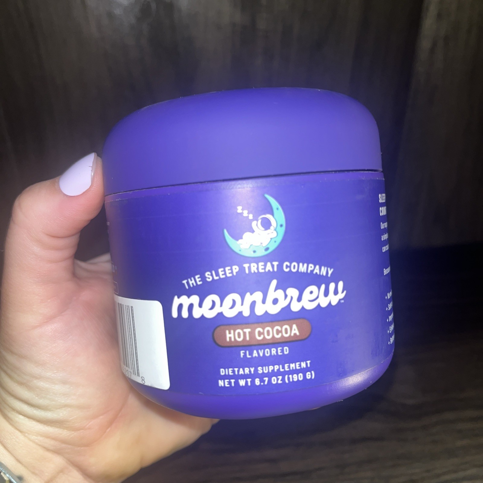 The Sleep Treat Company Hot Cocoa Magnesium Sleep Support Powder 6.7 oz