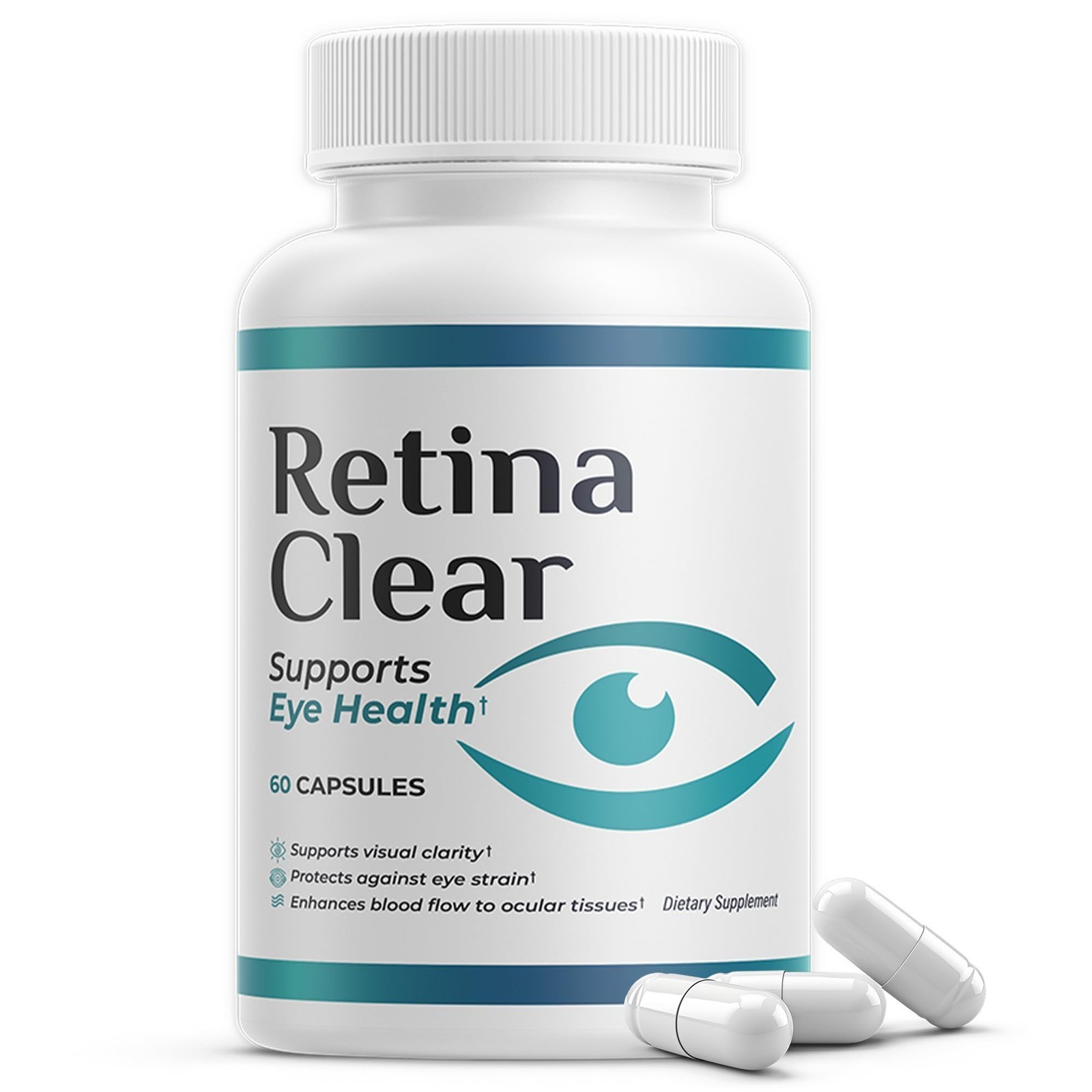 Advanced Retina Clear Support Vision Supplement – Eye Health Formula Lutein Zeax