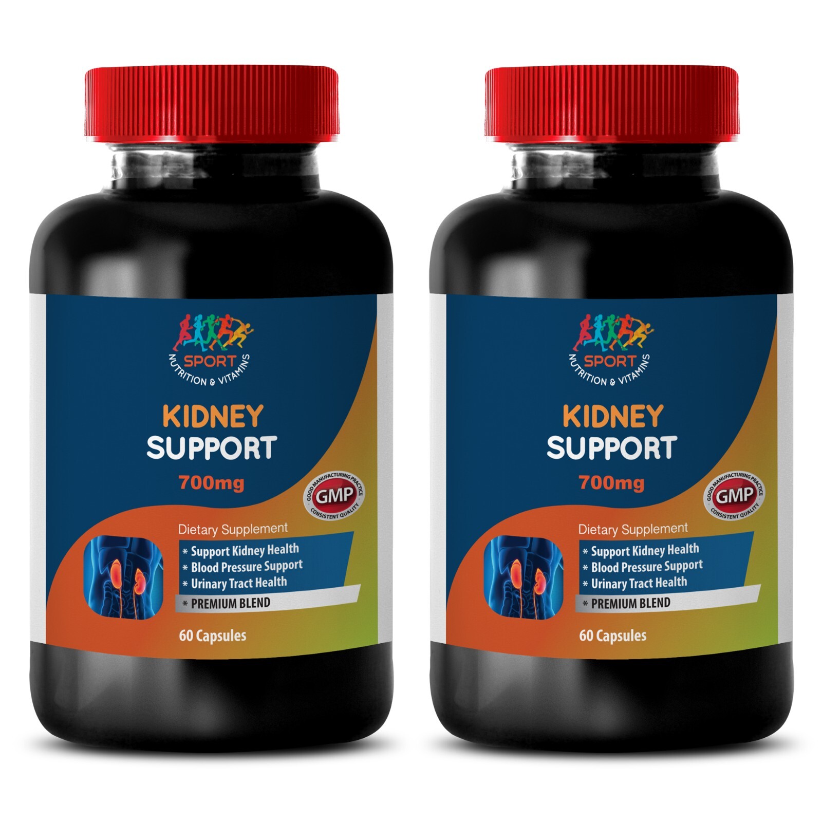 Filtration Health – KIDNEY SUPPORT – Cleansing Herbs 2 Bottles 120 Capsules