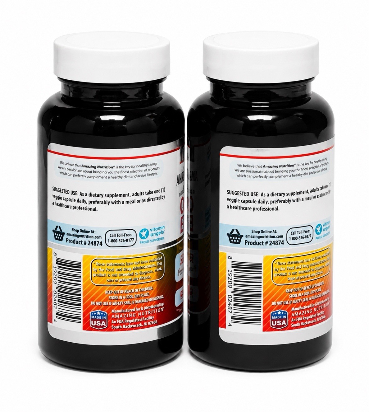 Quercetin Berberine 500mg 2 Pack 180 Veggie Capsules Antioxidant Supplement