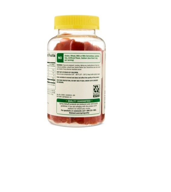 Spring Valley CoQ10 Supplement Gummies 200 mg 100 Count