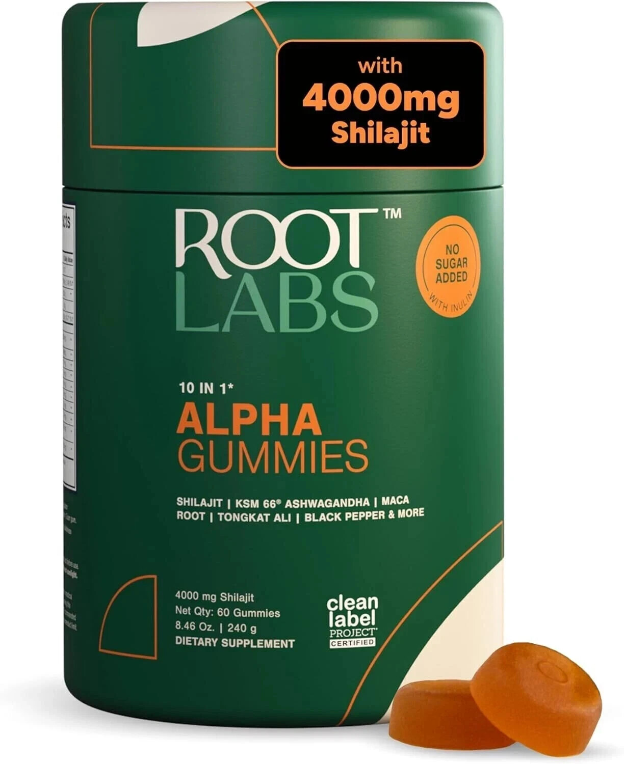 Pure Himalayan Shilajit Gummies I No Added Sugar I KSM-66 Gokshura Ashwagandha,