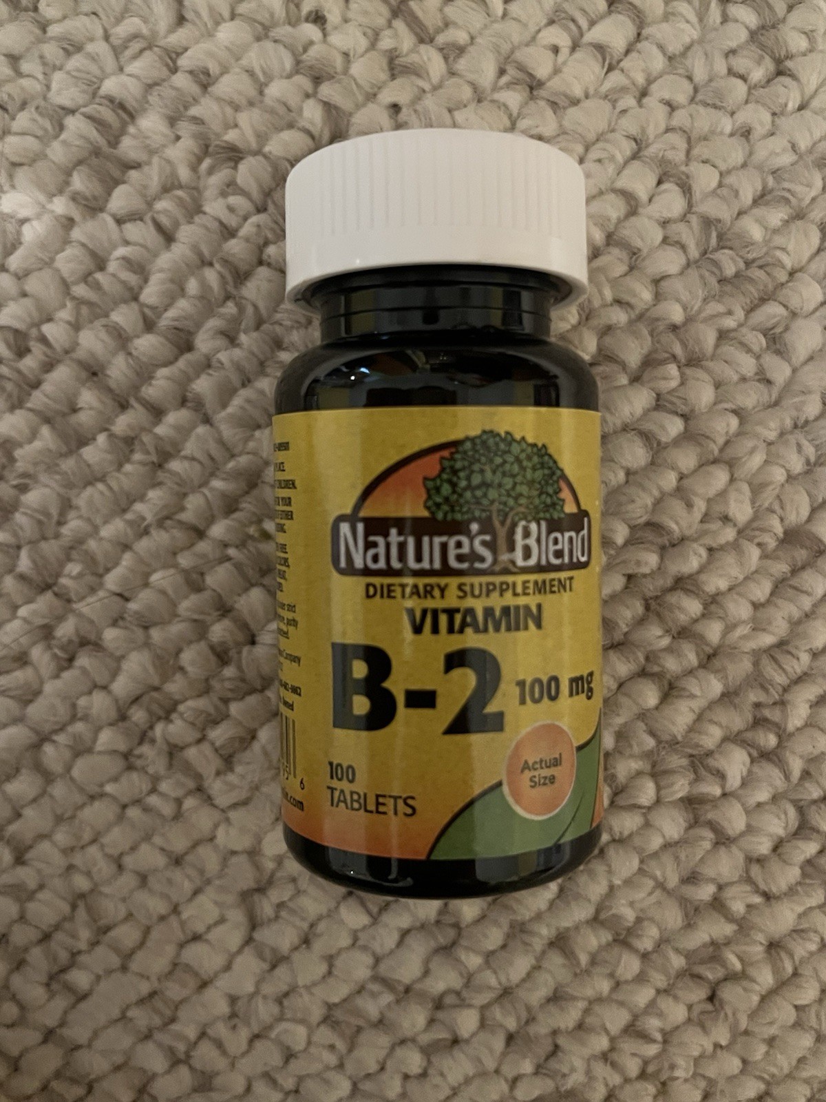 13 Pack Nature’s Blend, Vitamin B2, 100 Mg, 100 Tabs Each, Expire 01/2028