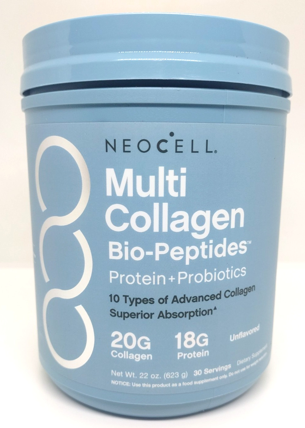 Multi Collagen Advanced Bio-Peptides | 22 Oz | Unflavored | by NeoCell