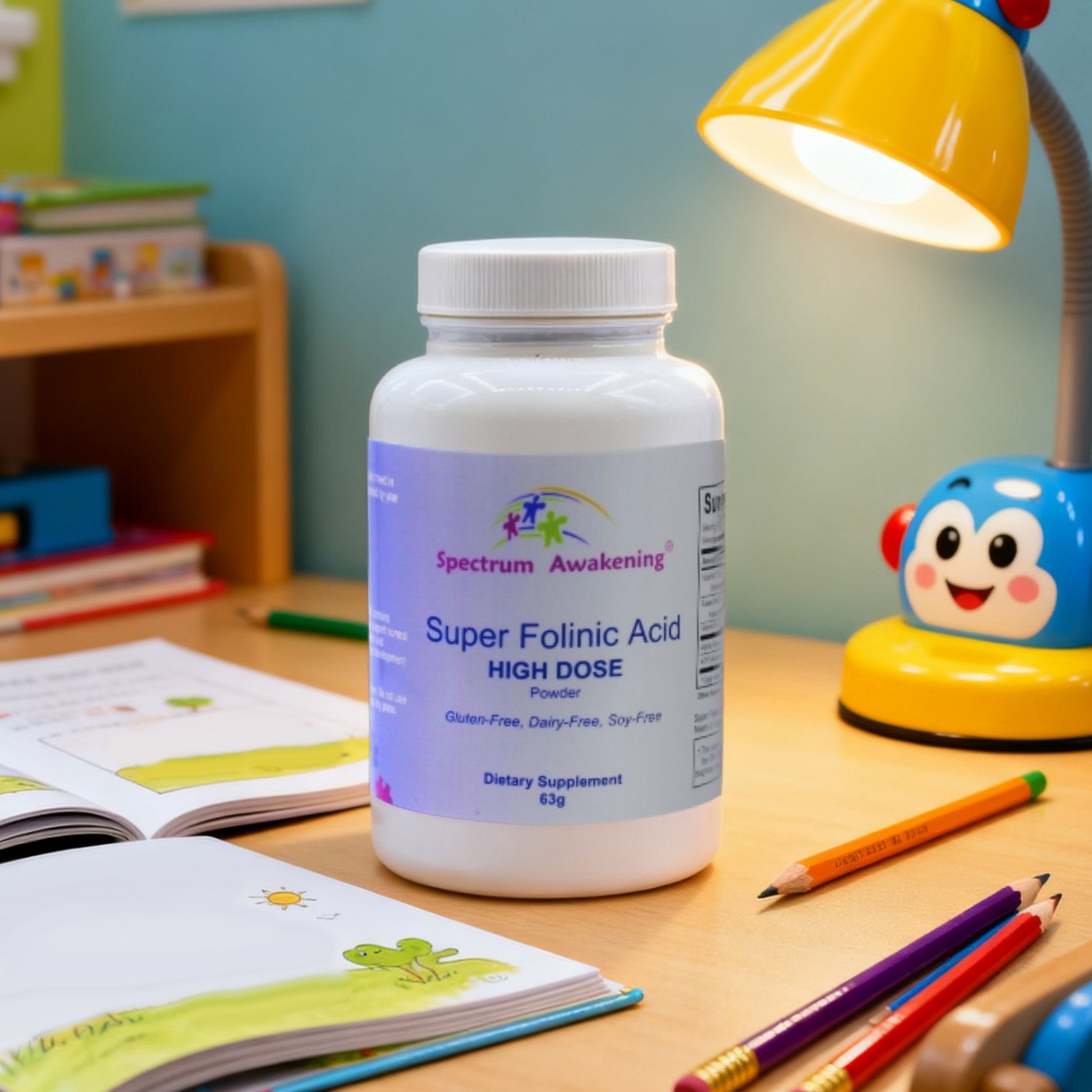 “Advanced High Awakening Super Folinic Acid Spectrum Dose Powder”