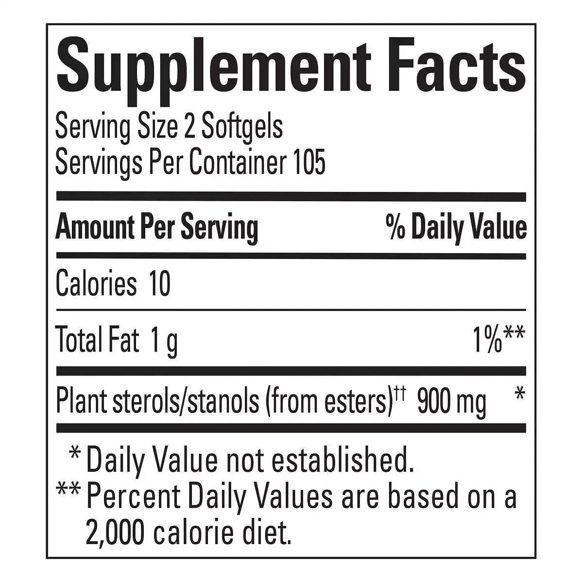 Nature Made CholestOff Plus 210 Sgels Each (Pack of 3)