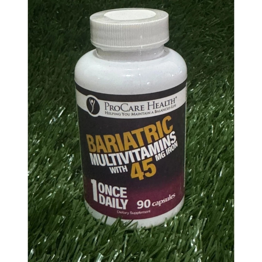 Bariatric Multivitamin | Capsule | 45mg | 90 Count 2 pack expiry ( 06/2027)