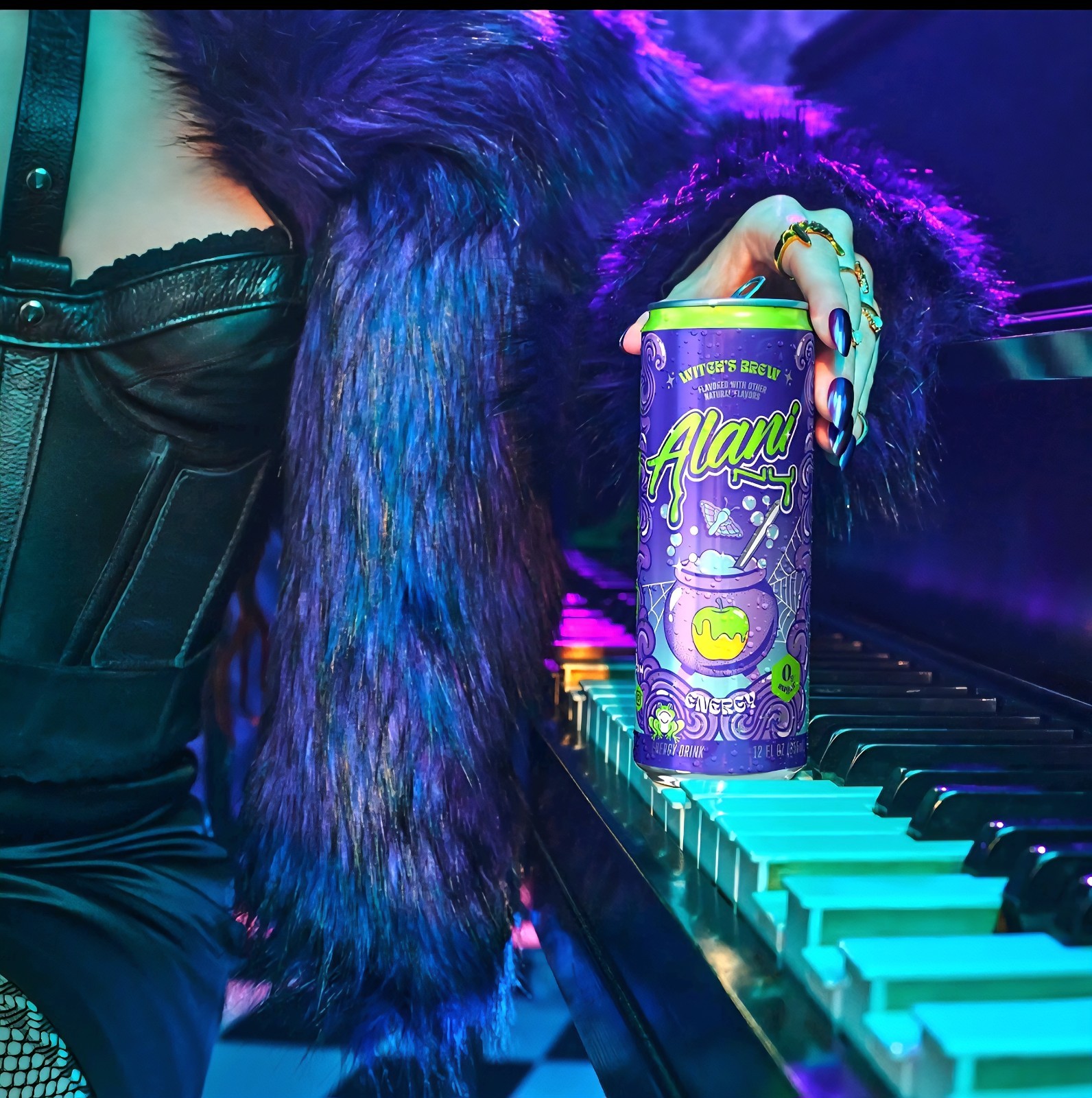 NEW Alani Limited Sugar-Free Energy Drink, Witch’S Brew 12 Fl Oz (Three Pack)