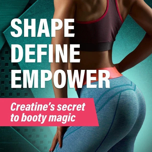 Powder Muscle Gain Strength Booster For Women Creatine Monohydrate 240g gift