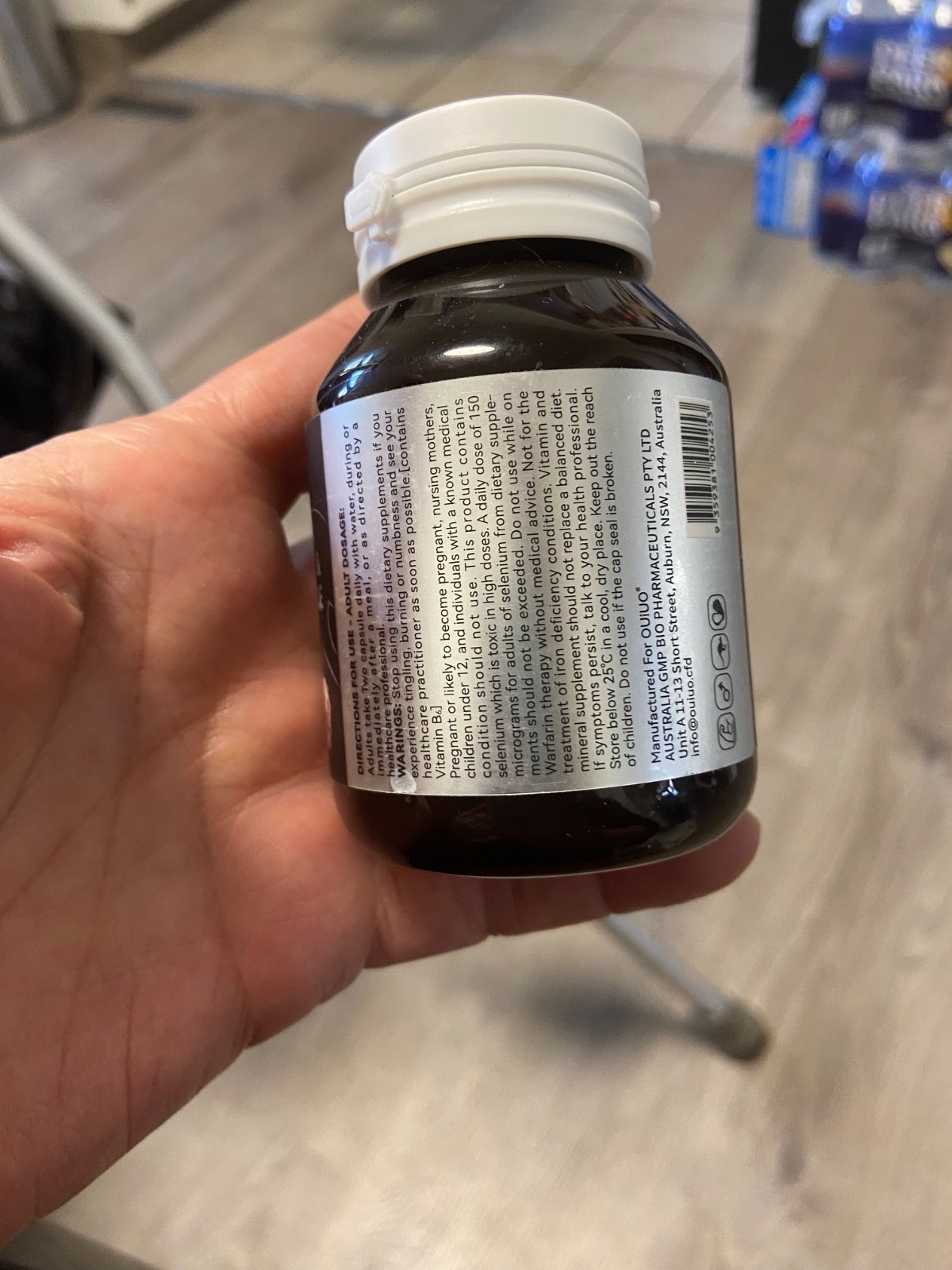 OUlUO-Men’s Vitamin – Oyster Kangaroo Capsules – With Arginine + Maca Essence +