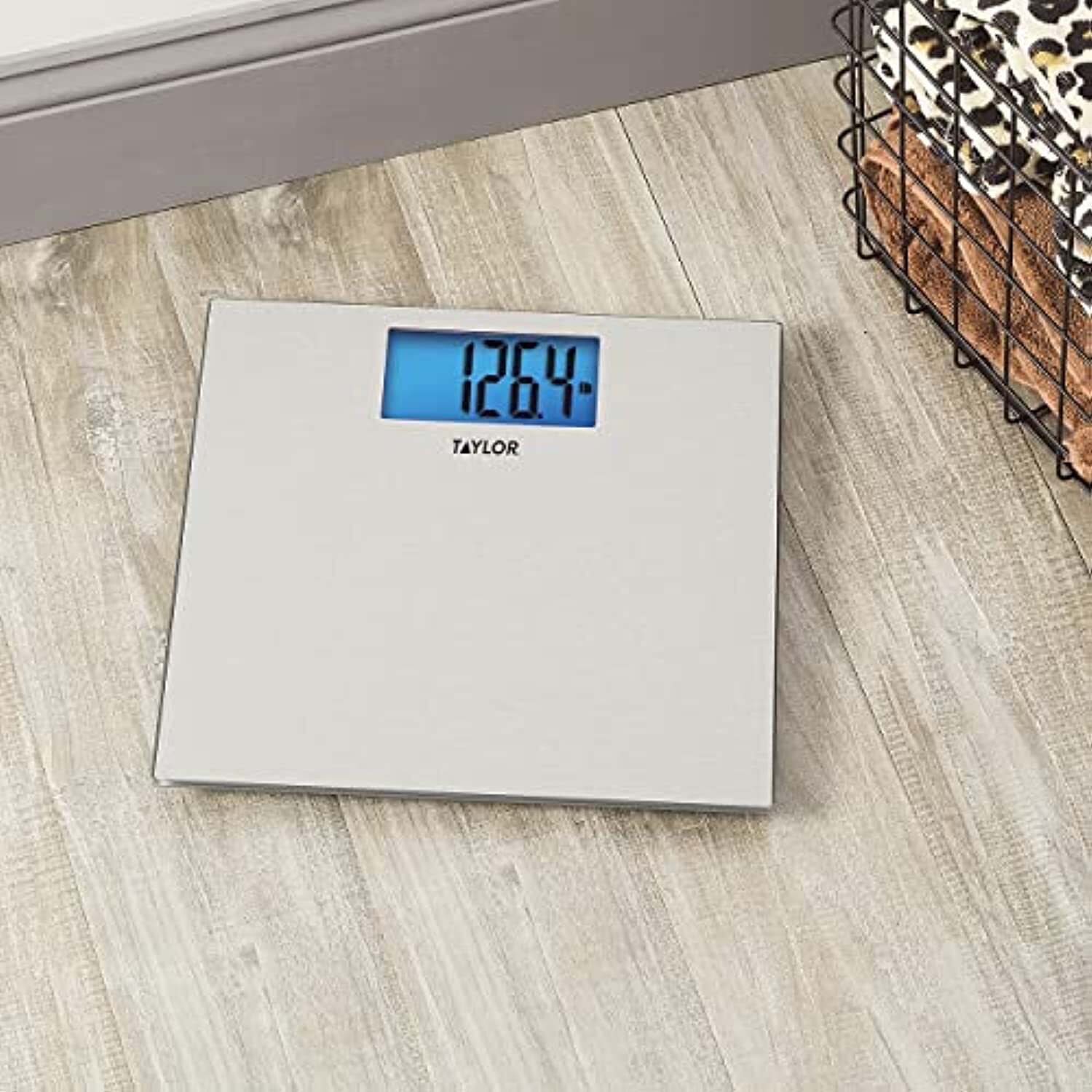 Taylor Precision Products Digital Scales for Body Weight, Highly Accurate 400 LB