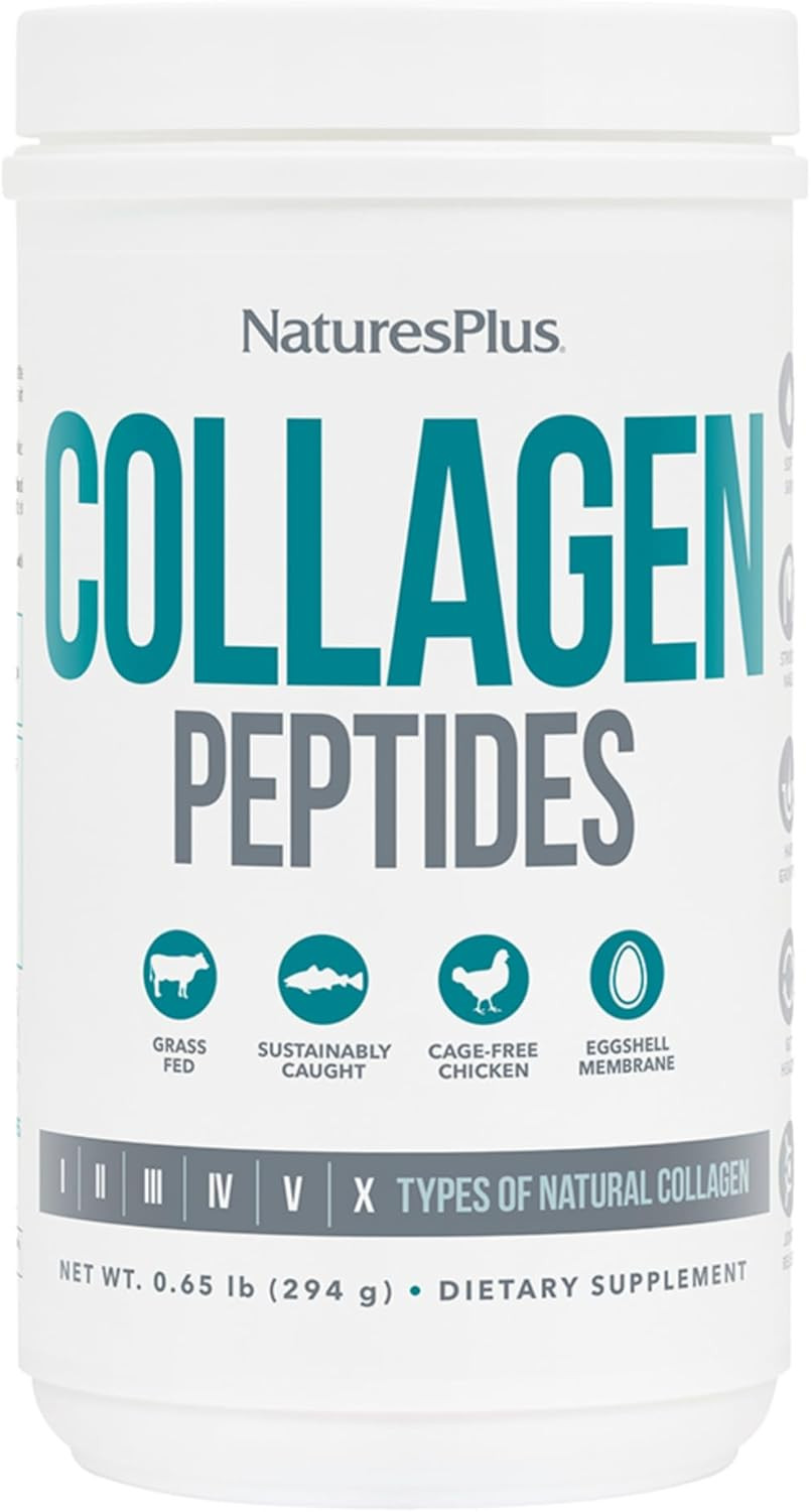 Naturesplus Collagen Peptides – 0.65 Lbs Powder – Hair, Skin, Nail & Joint He…