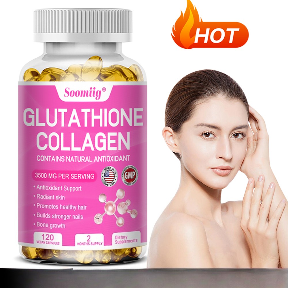 Glutathione + collagen complex 3500 mg Capsule Nourish the skin