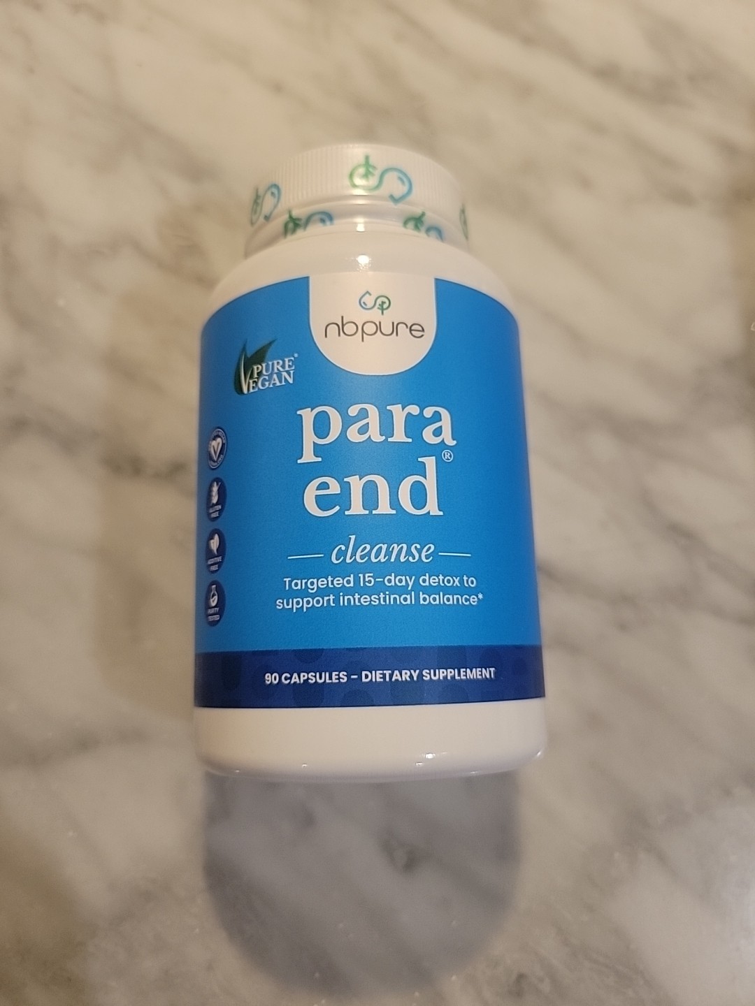 nbpure Para End Cleanse 90 Capsules Scram Parasite Cleanse