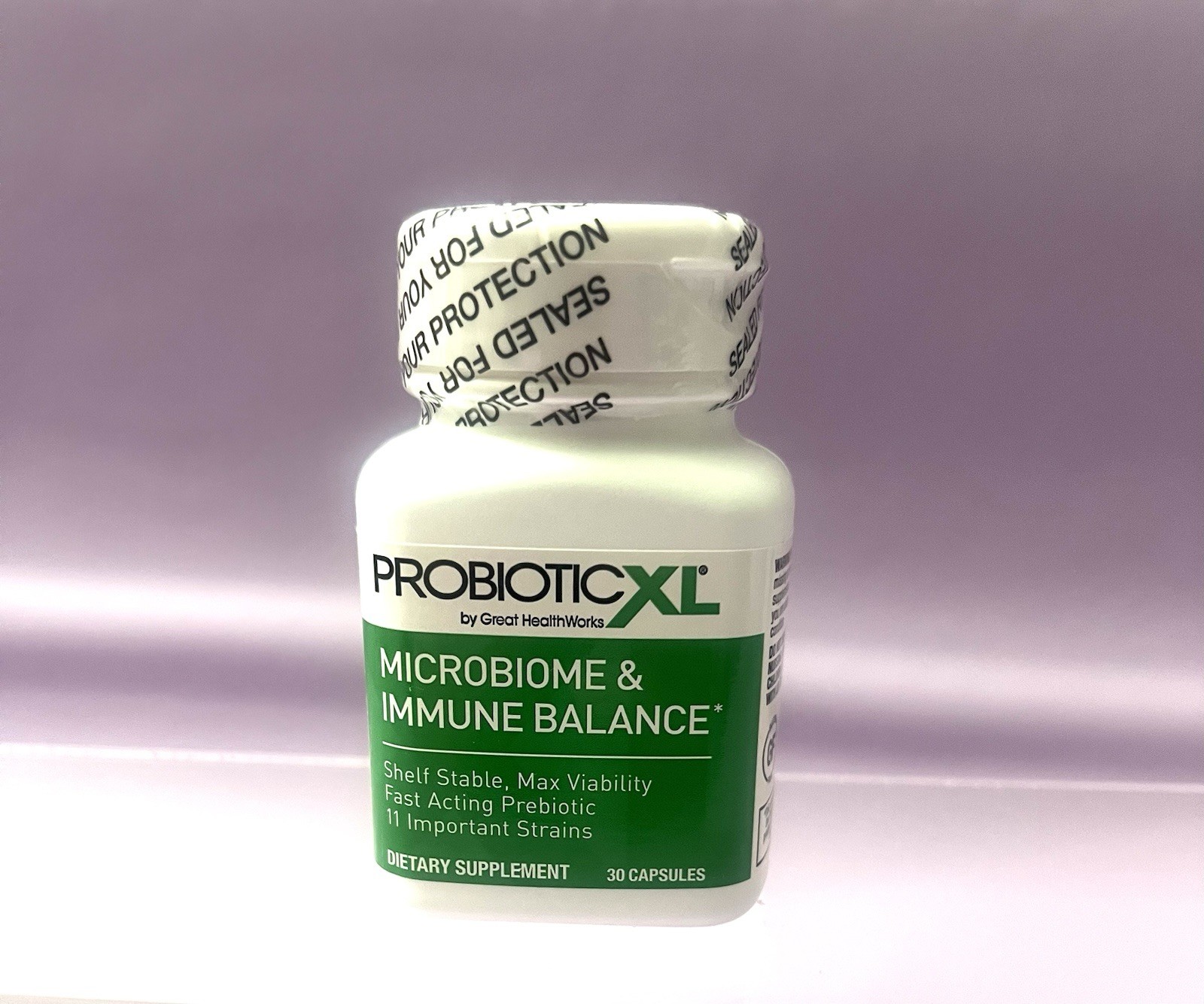 ProbioticXL Probiotic Immune & Digestive Support Shelf Stable 30 Capsules