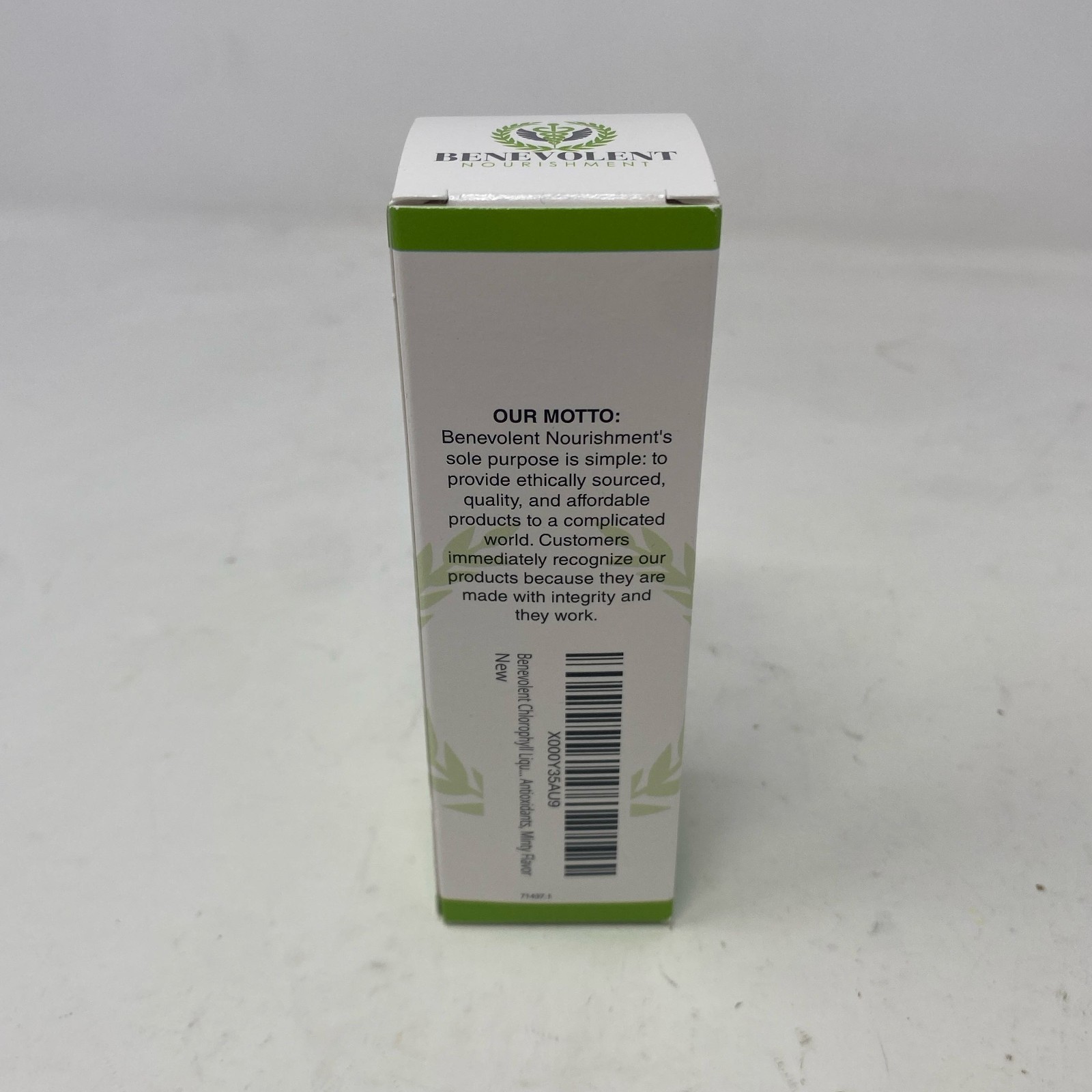 Benevolent Nourishment Liquid Chlorophyll, Mint, 2 fl oz