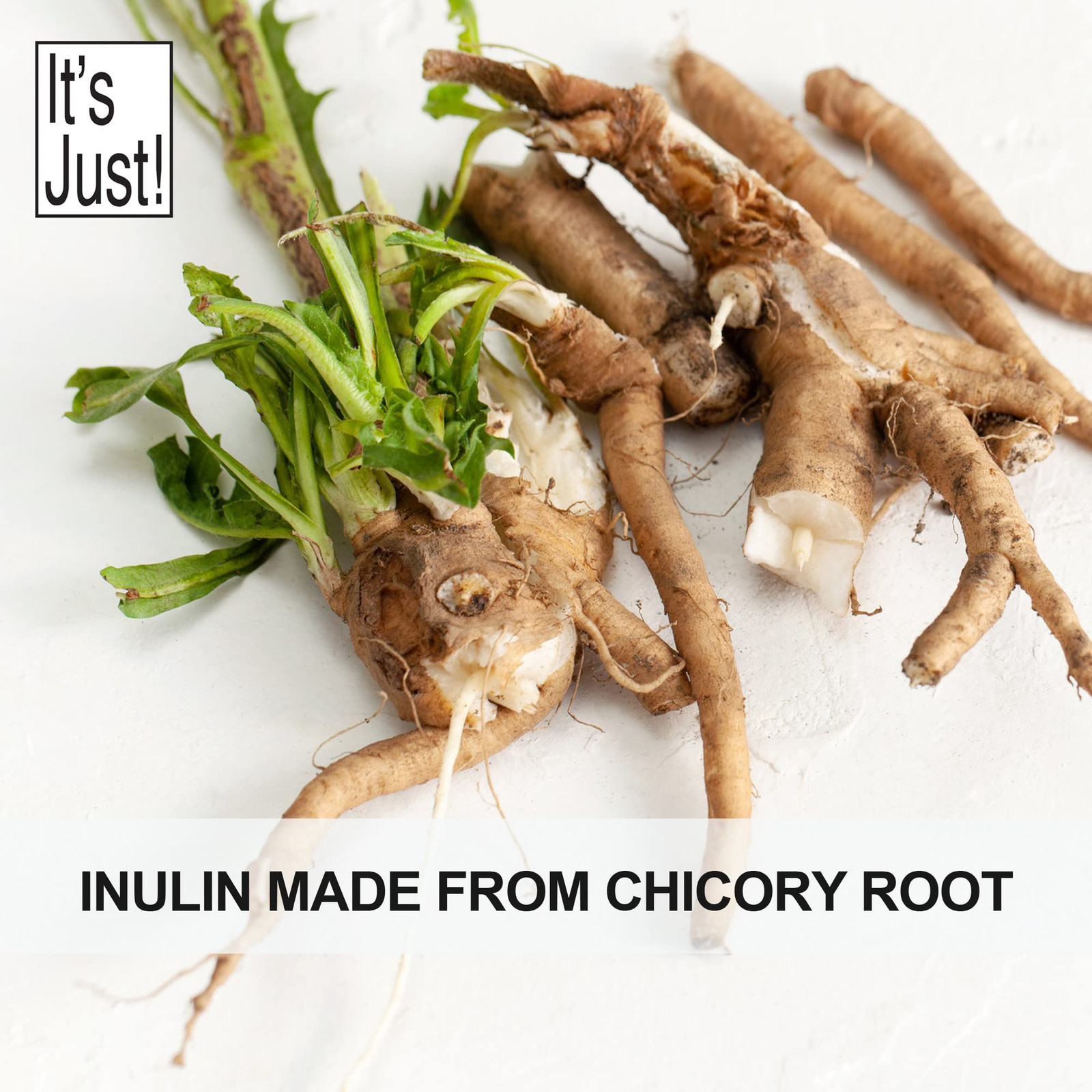 It’s Just! – Inulin Prebiotic Fiber, Water Soluble, Chicory Root Powder, Prom…