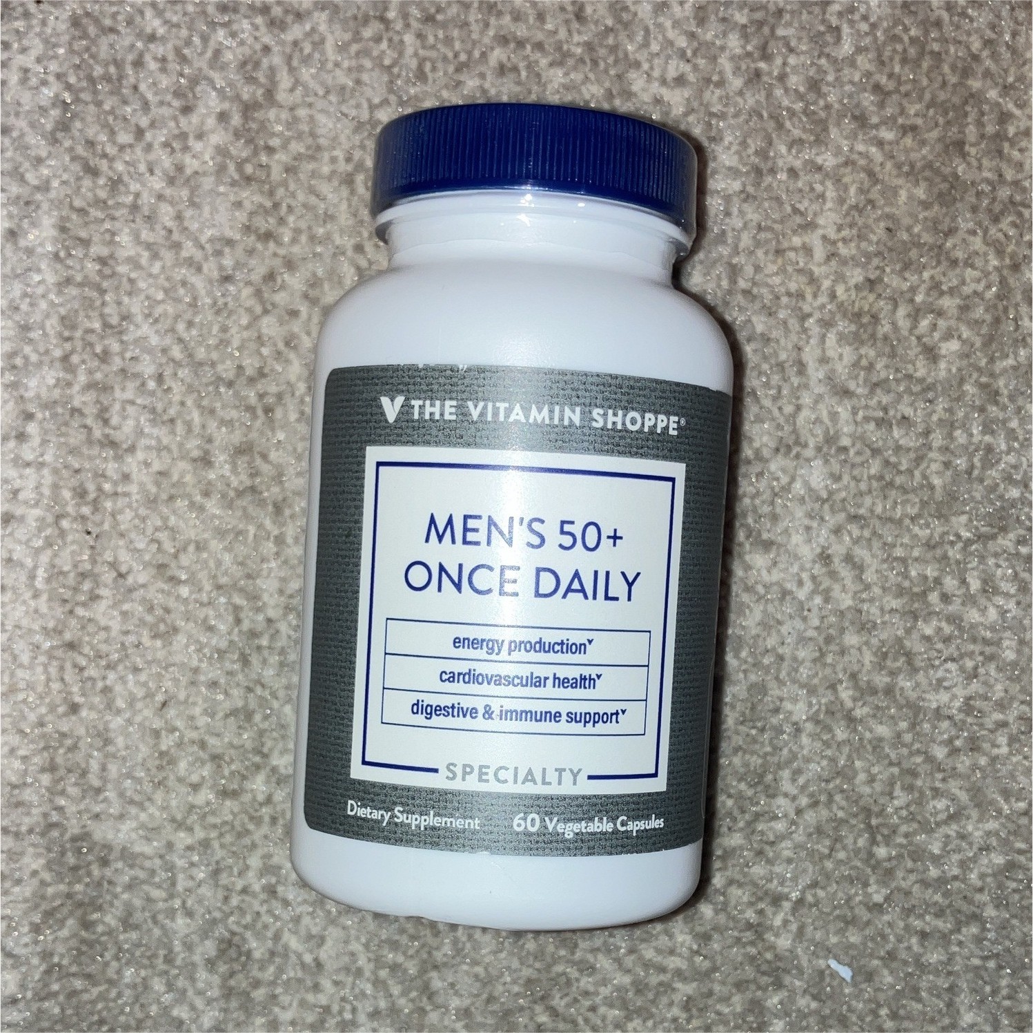 The Vitamin Shoppe Men’s 50+ Once Daily Multivitamin 60 Veg Capsules