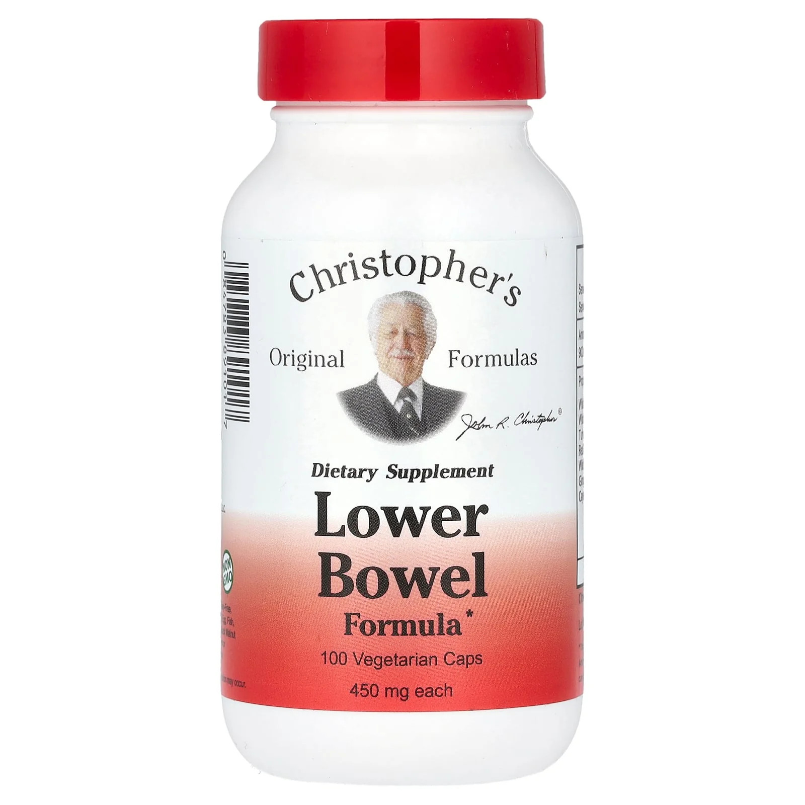 2 X Christopher’s Original Formulas, Lower Bowel Formula, 100 Vegetarian Caps