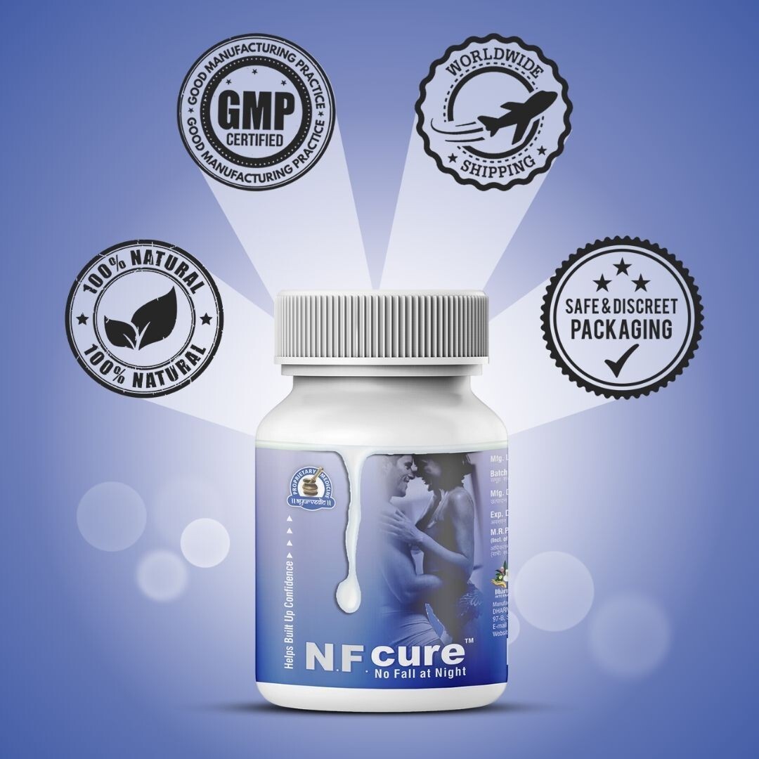 NF Cure Capsules – Herbal Supplement for Men’s Wellness & Nighttime Support