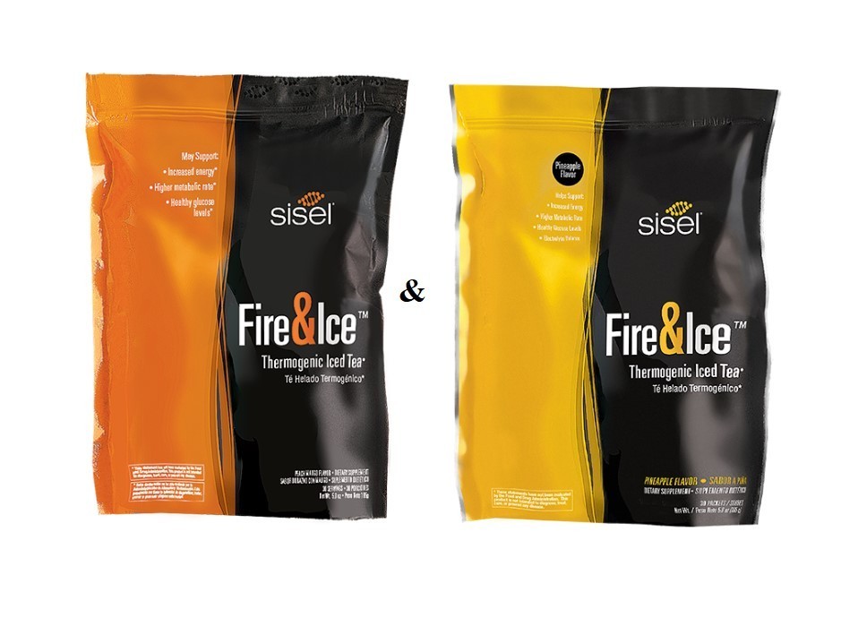 Bundle Sisel Fire&Ice Pineapple + Fire&Ice Peach Mango.Exp: 2028, New/freeship