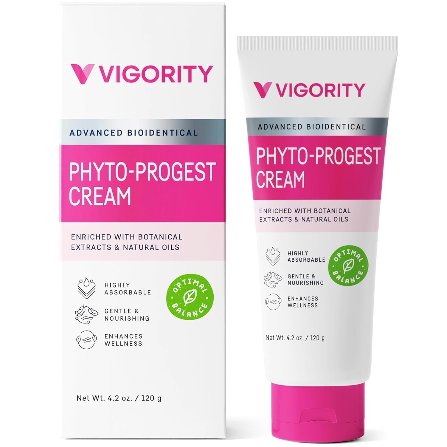 Vigority Phyto-Progest Cream for Women – Botanical Balance & Hydration Sup