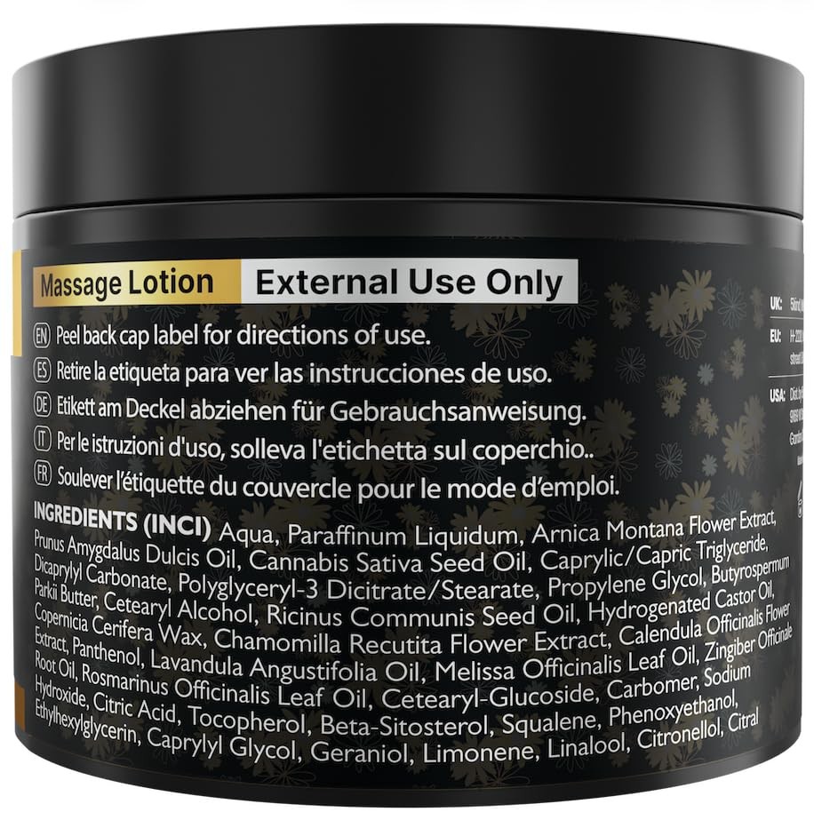 Arnica Cream Extra Strength Arnica Montana Extract 10.1 Fl Oz