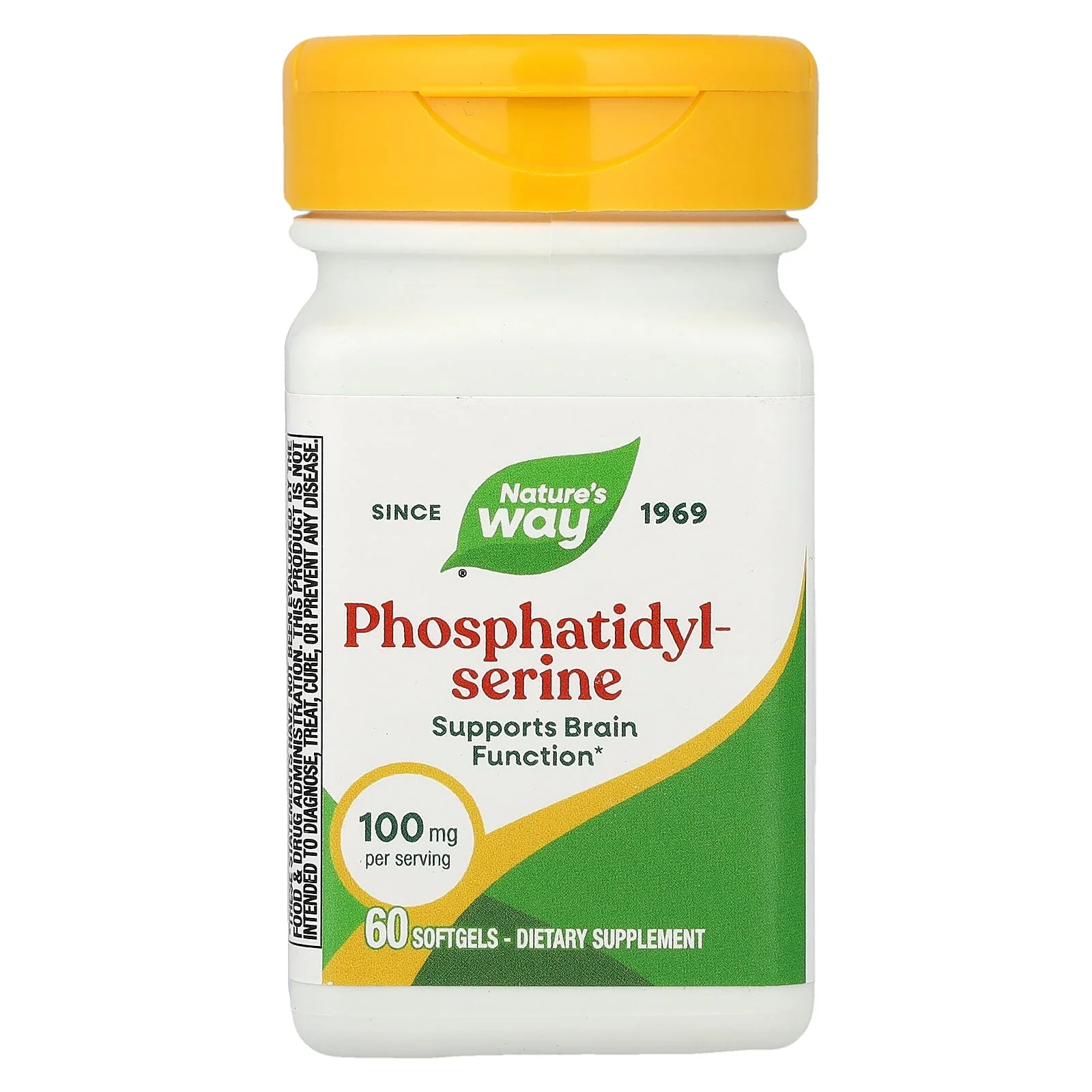 2 X Nature’s Way, Phosphatidylserine, 100 mg, 60 Softgels