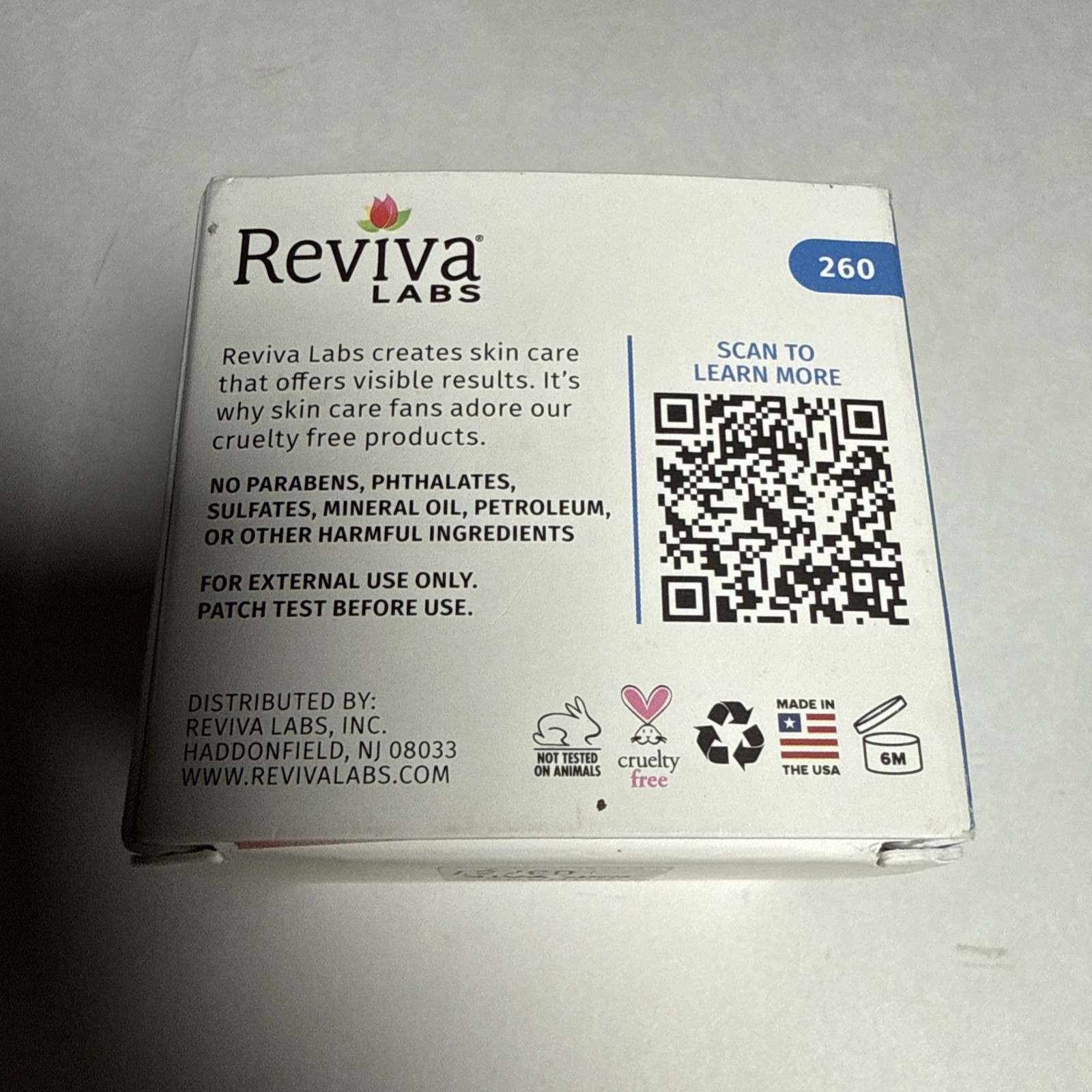 Reviva Labs, Ultra Rich Ultra Light Daytime Moisturizer 1.5 fl oz New In Box