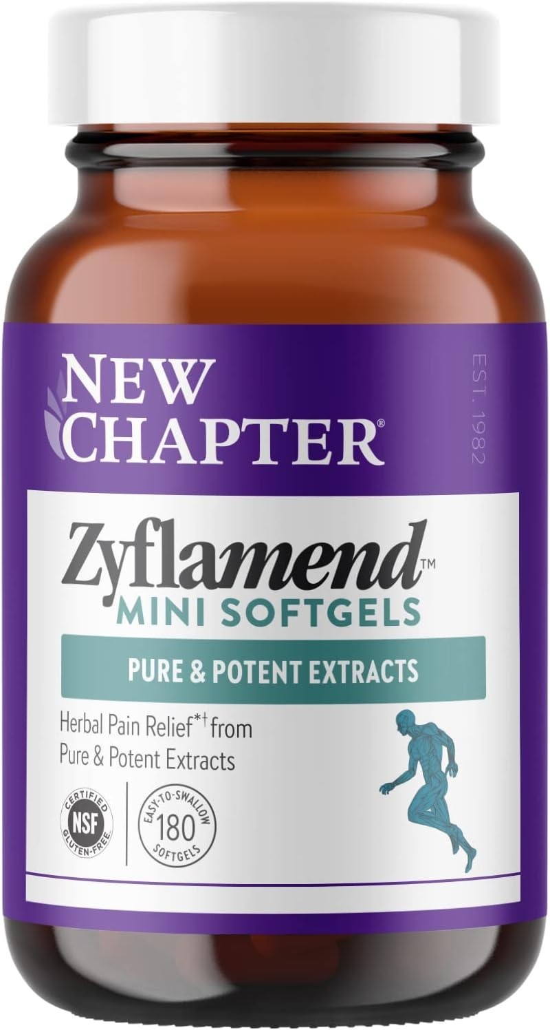 New Chapter Zyflamend™ Joint Supplement & Herbal Pain Relief – 10-in-1 Superfood