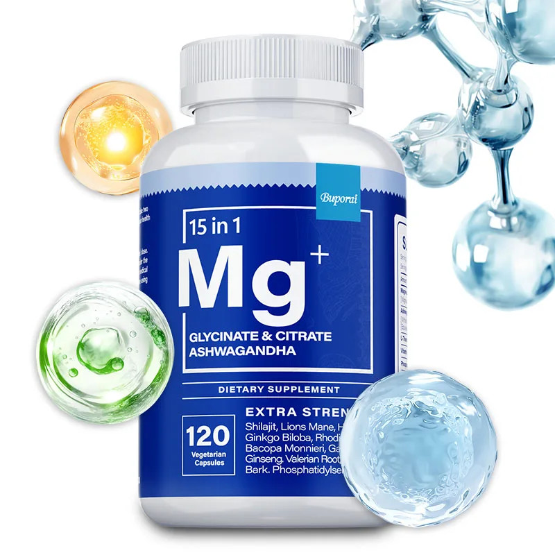 Magnesium 120pcs – Muscle Recovery, Heart & Bone Health, Calm & Relaxation