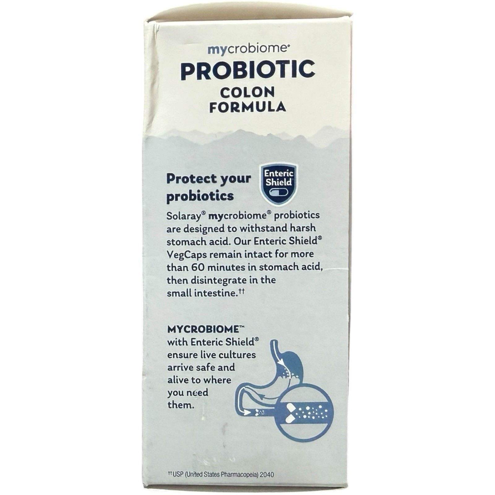 Solaray Mycrobiome Probiotic Colon 50 Billion CFU 30 VegCaps Exp-09/2026+