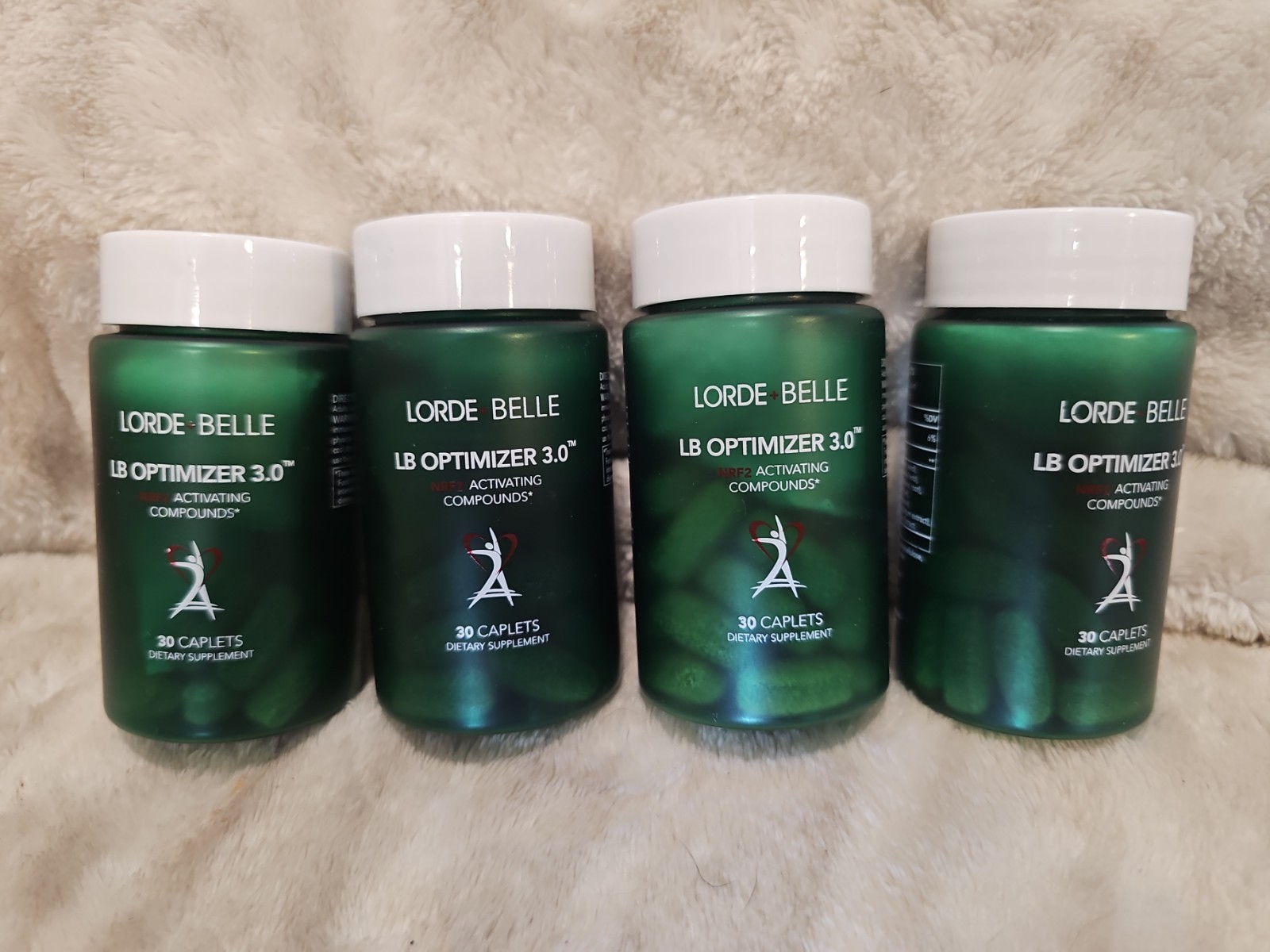4 Pack- Lorde Belle LB Optimizer 3.0 – 30 Caplets New Sealed