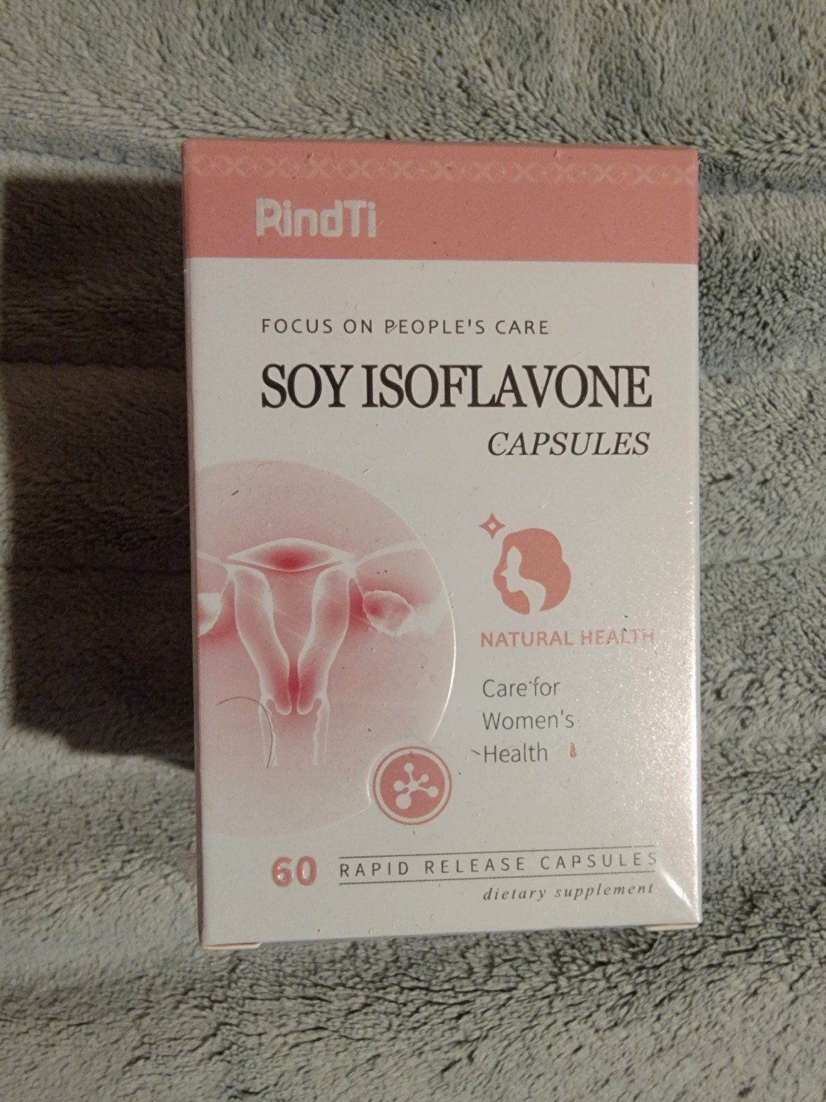 Soy Isoflavones Menopause & Hormone Balance Support Supplement for Women