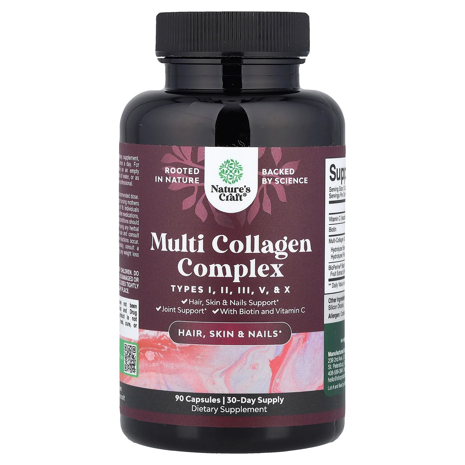2 X Nature’s Craft, Multi Collagen Complex, 90 Capsules