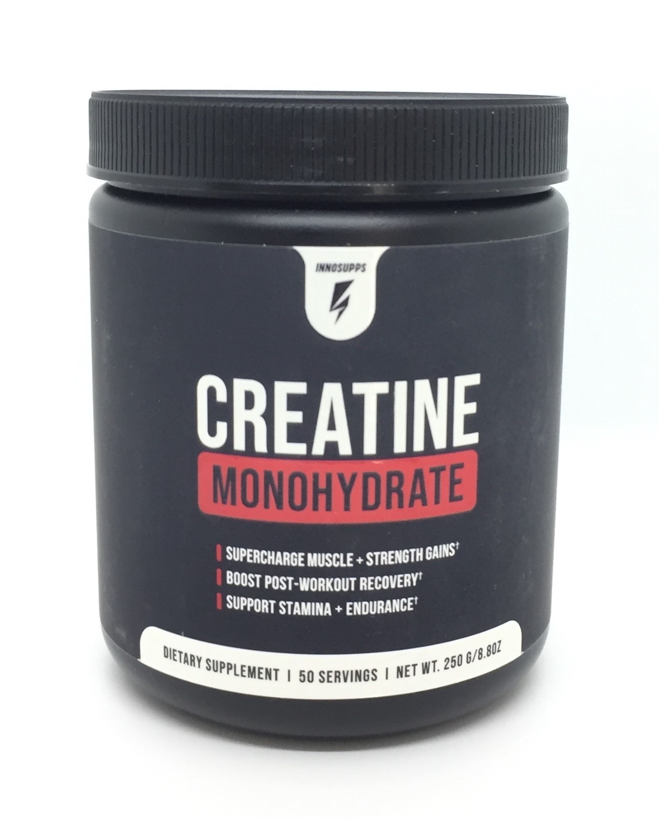 Inno Supps Creatine Monohydrate Supercharge Muscle Support Stamina InnoSupps
