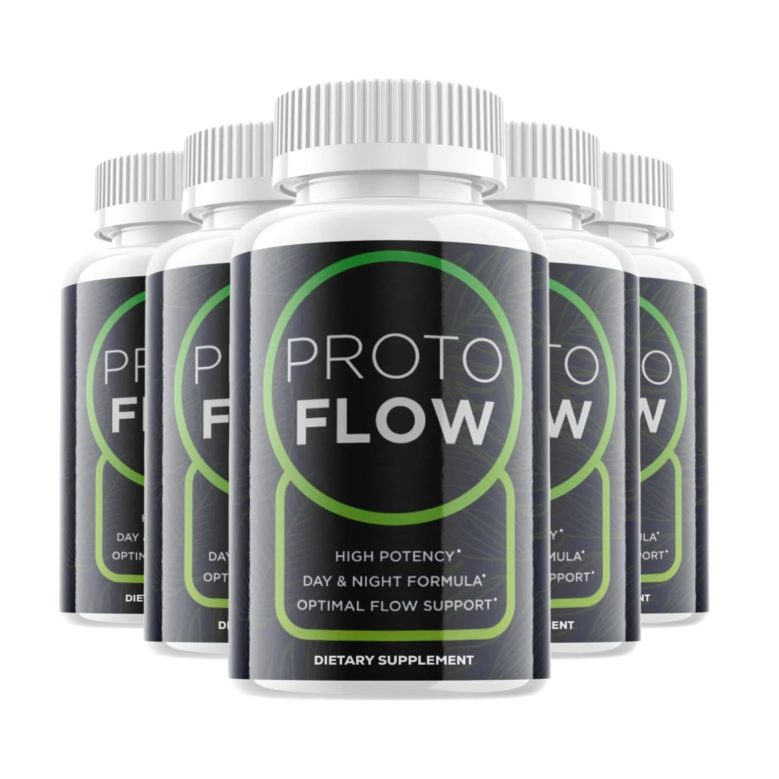 5-Pack ProtoFlow Capsules – Proto Flow Prostate Blood Flow Support – 300 Caps