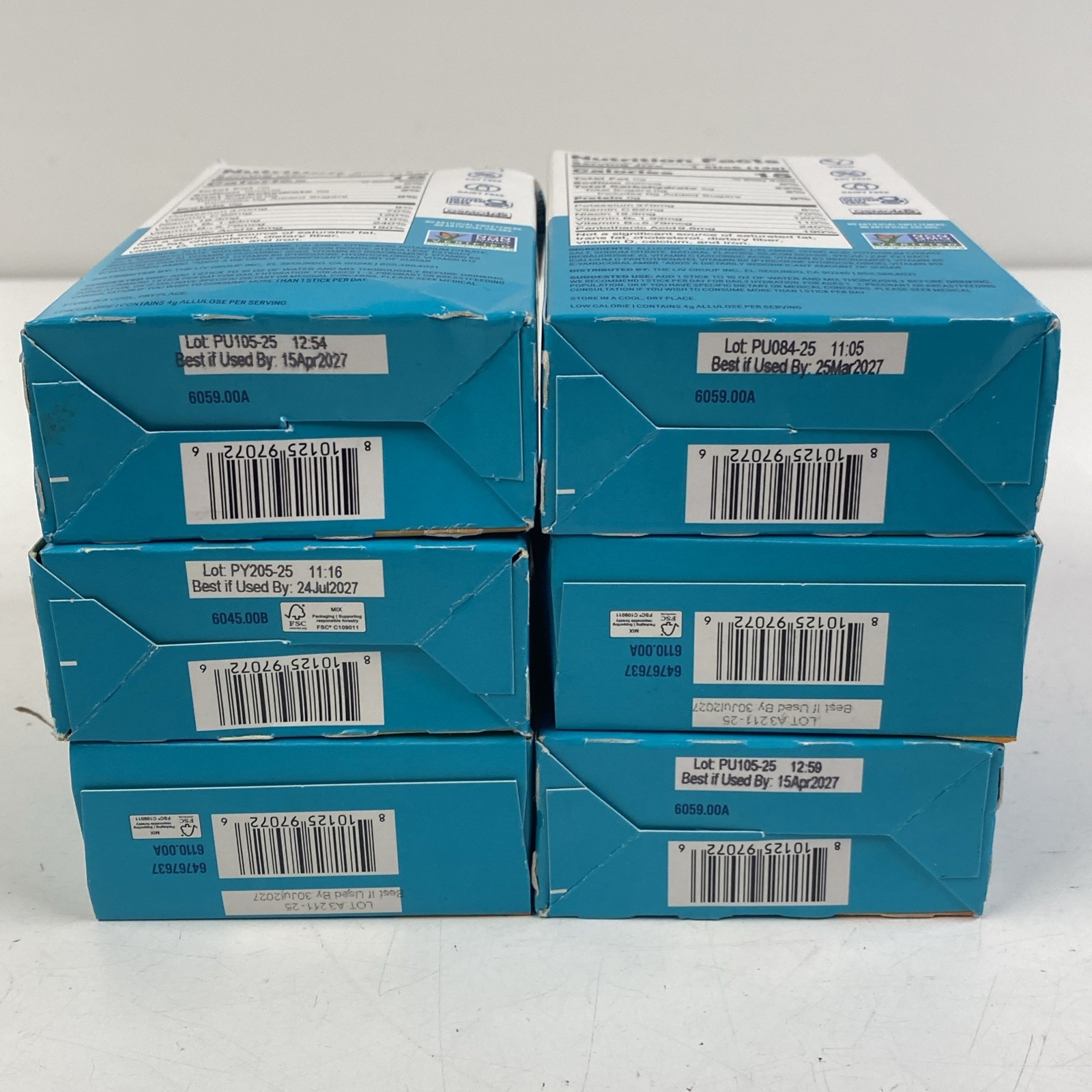 LOT x36 LIQUID I.V. Hydration Multiplier SUGAR FREE RASPBERRY MELON Drink Mix