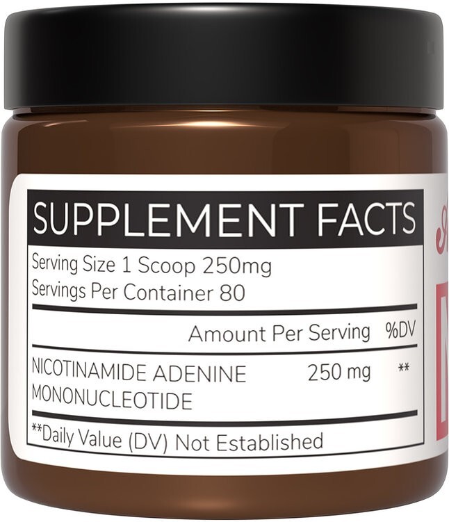 NAD – Nicotinamide Adenine Dinucleotide (20 Grams) – Certified 99% PURE Powder