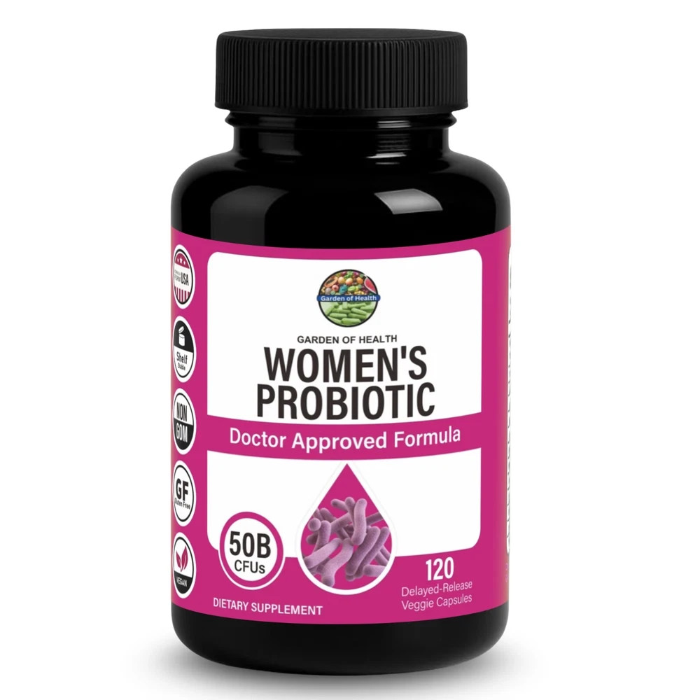 Garden Of Health Women Probiotic 50 Billion CFU Doctor Formula Digest 120 Caps&