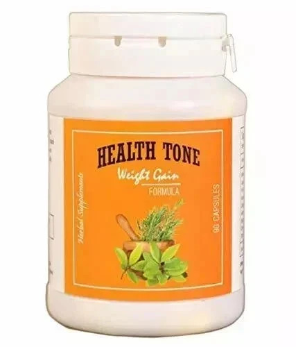 Health tone Herbal Weight Gain 90 Capsules LONG EXPIRY.